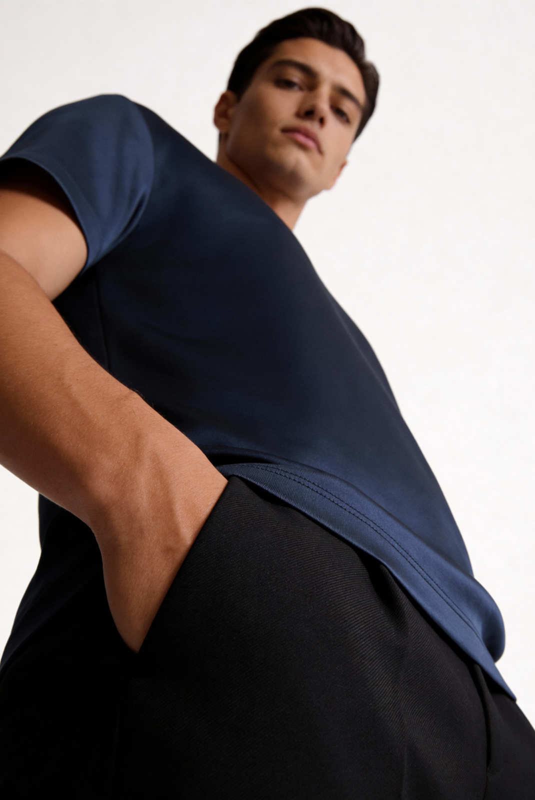Navy Imperial Tee