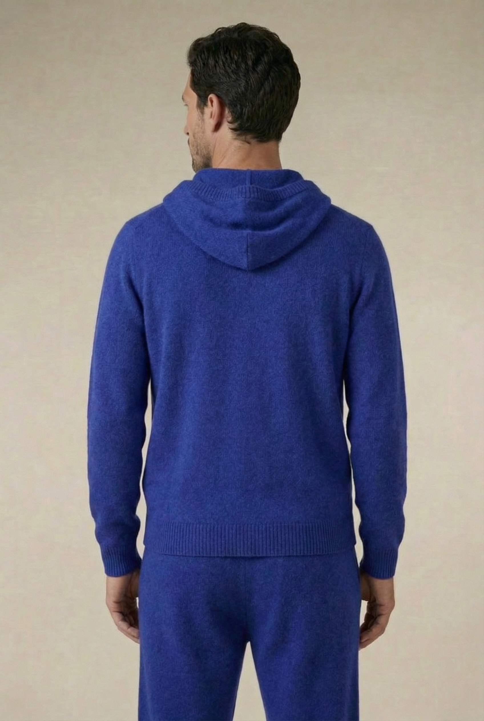 Pure Cashmere Leisure Set – Cobalt Blue