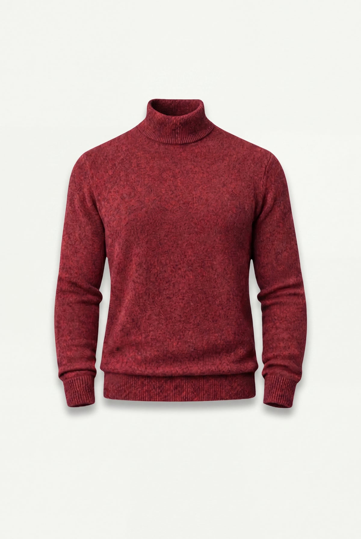Cashmere Turtleneck Sweater Bordeaux