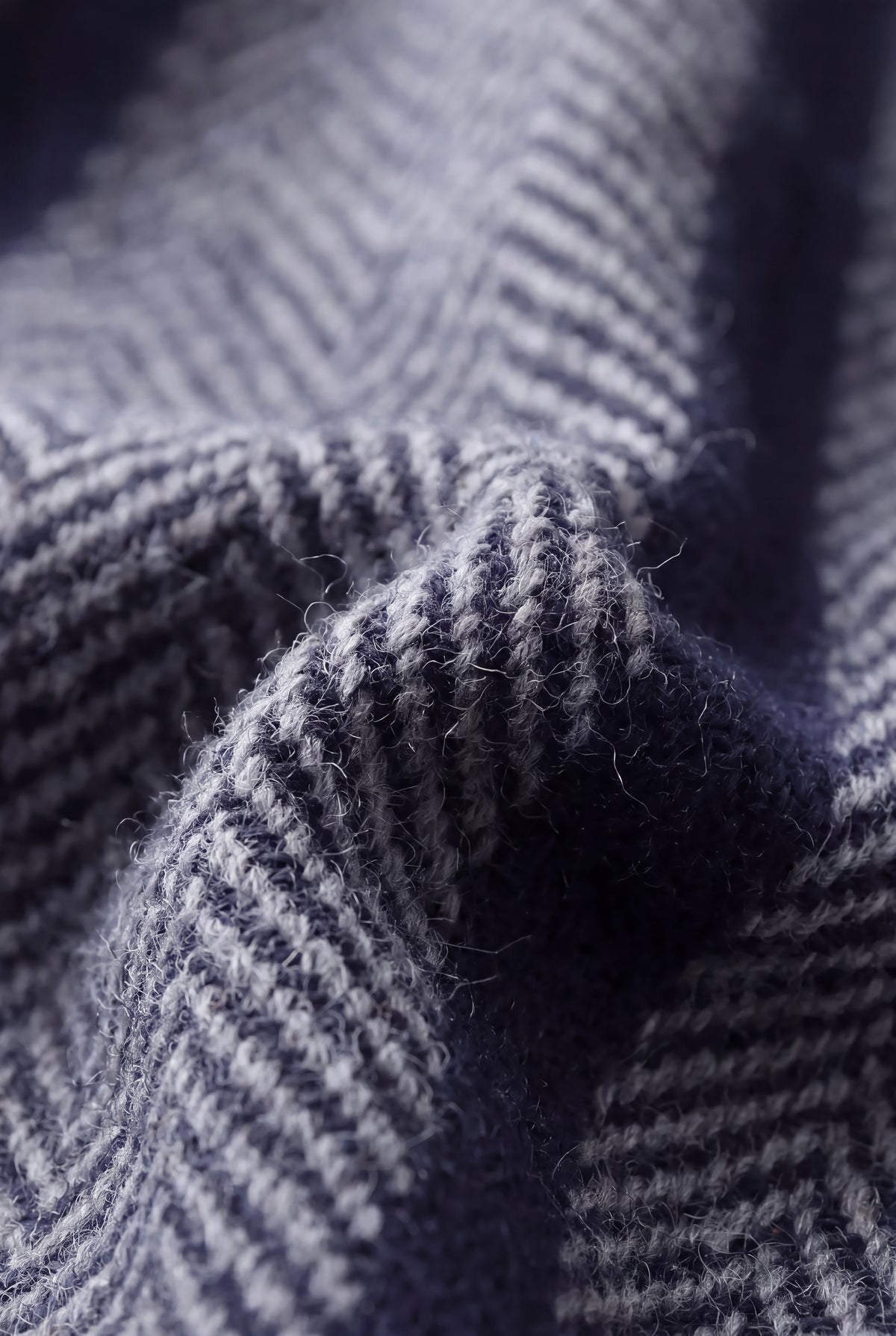 Mirsino Cashmere Zip Set Navy