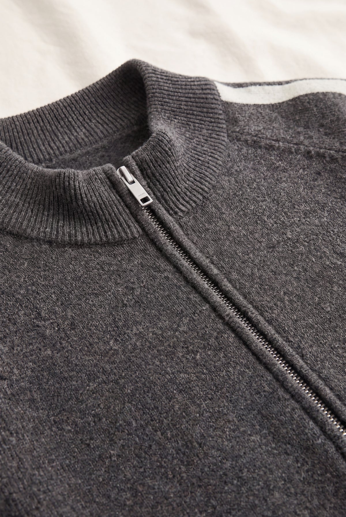 Mirsino Zip Knit Dark Grey