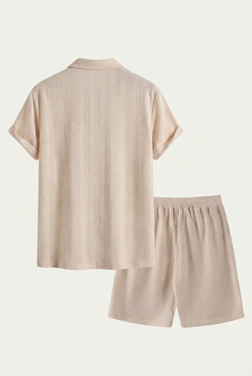Linen Summer Set – Soft Beige