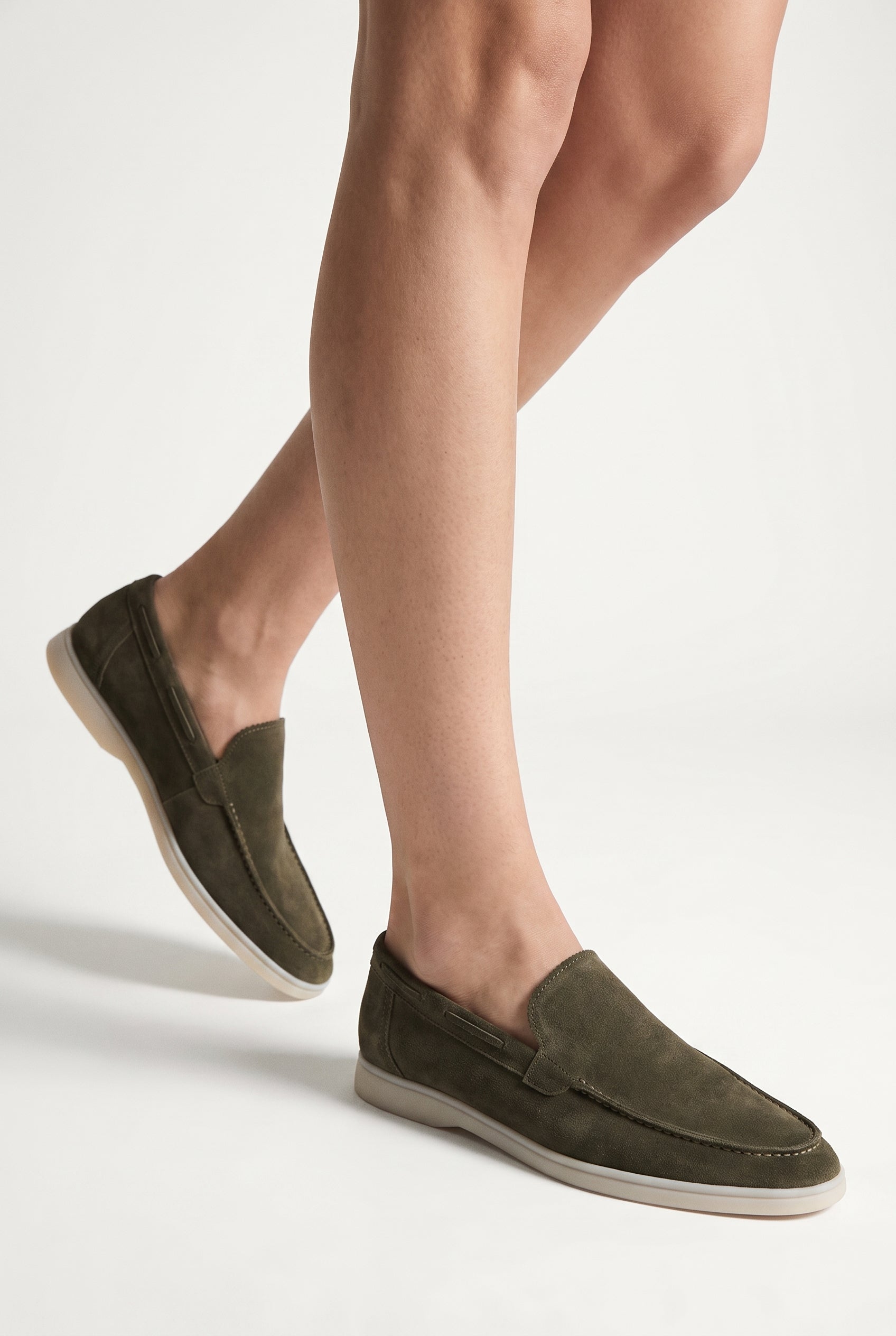 Yacht Loafers Olive