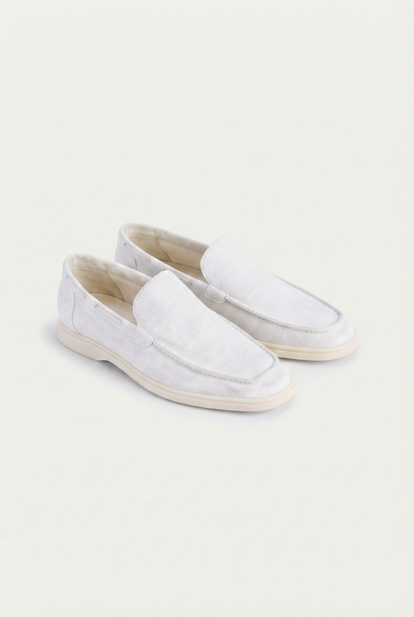 Yacht Loafers White