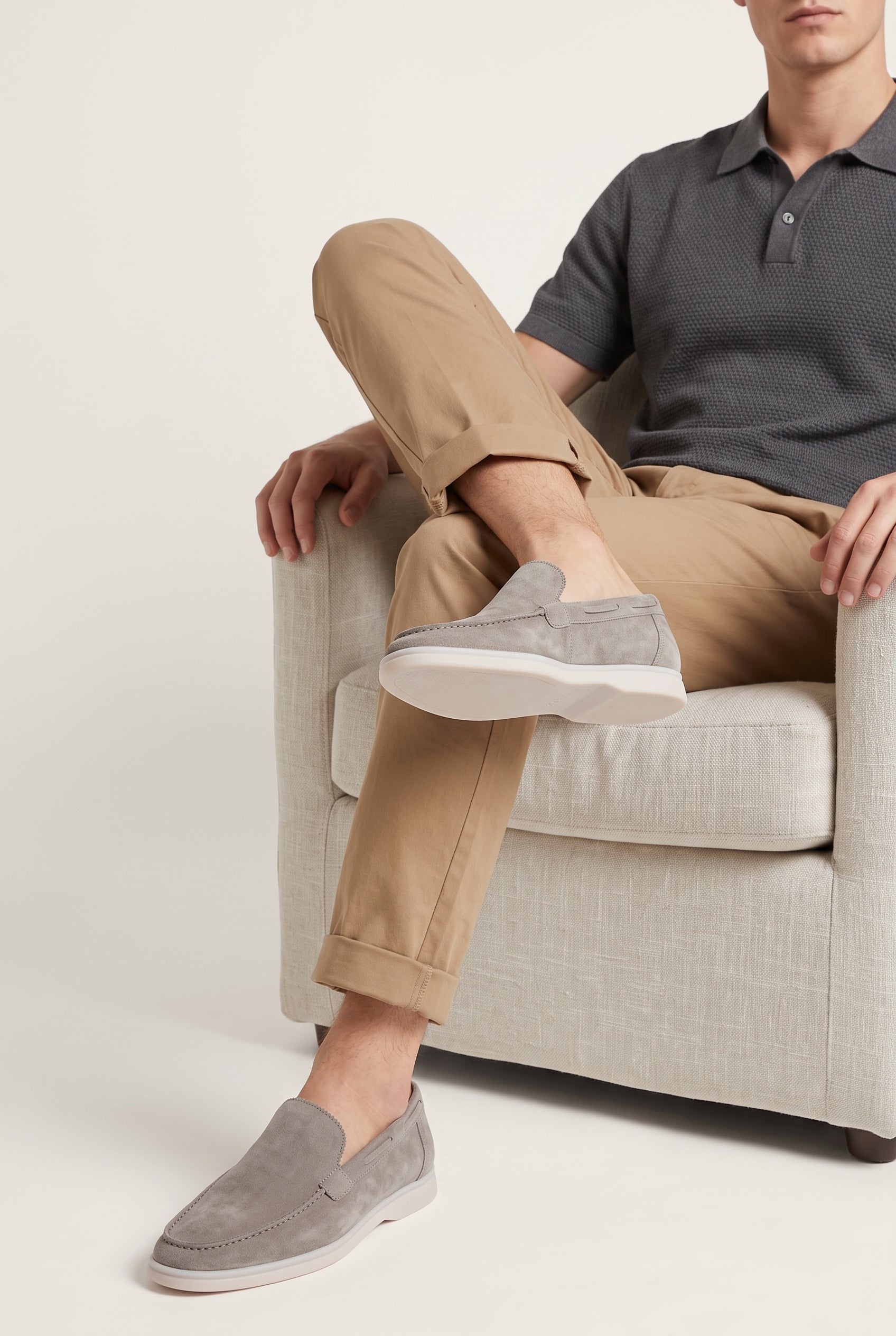 Yacht Loafers Grey