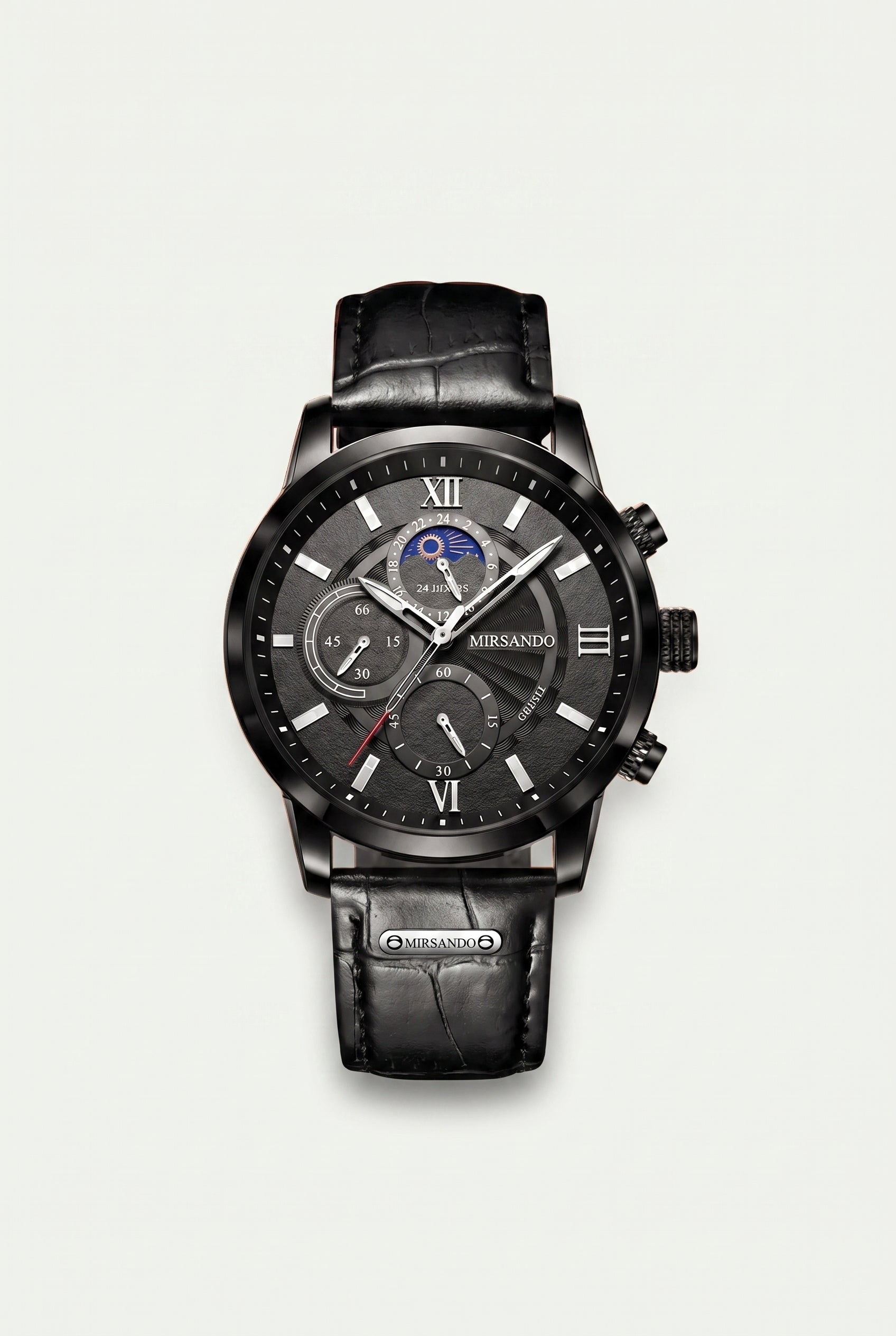 Lugano Classic Watch (Waterproof) Full Black