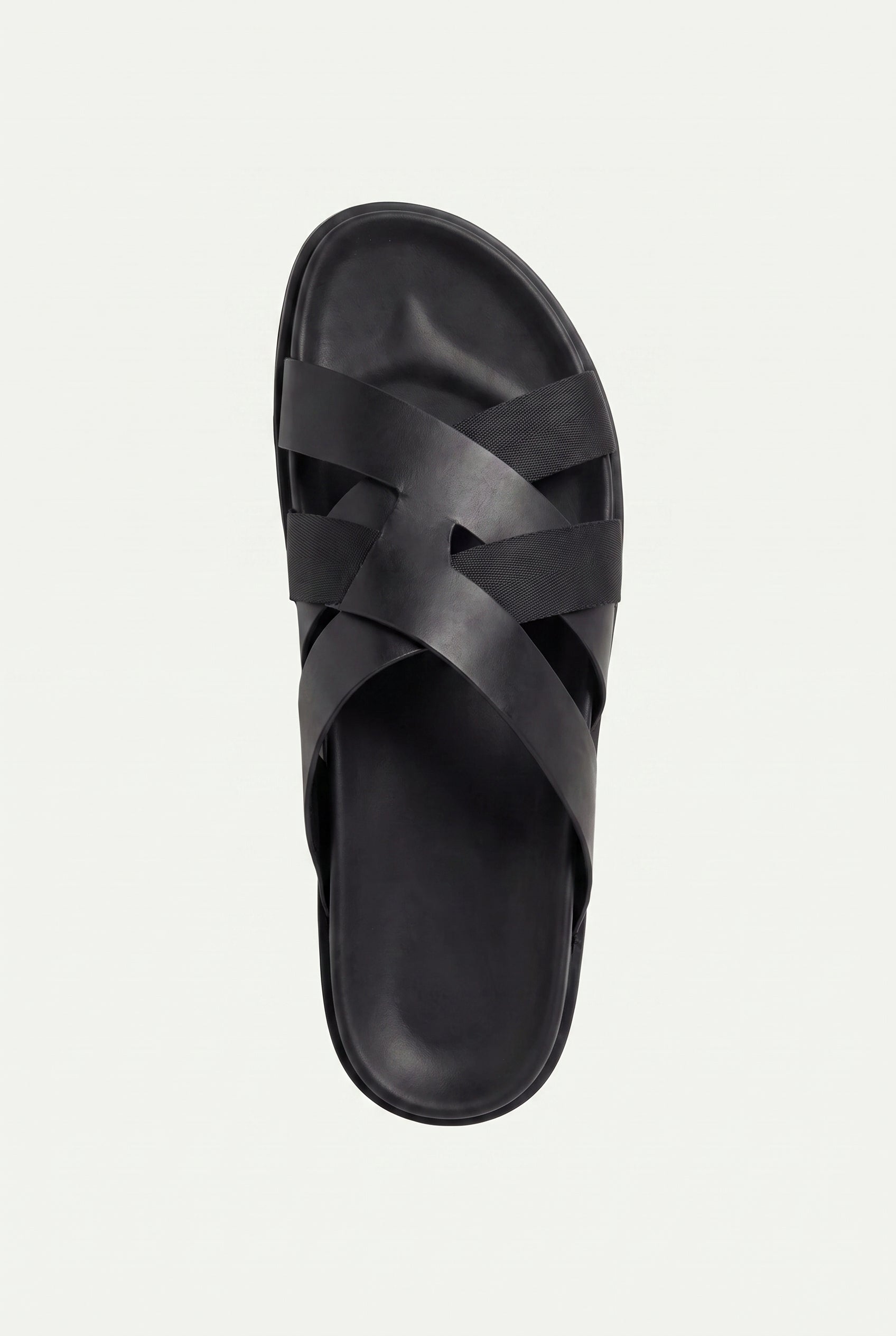 Mirsiani Leather Sandal Black