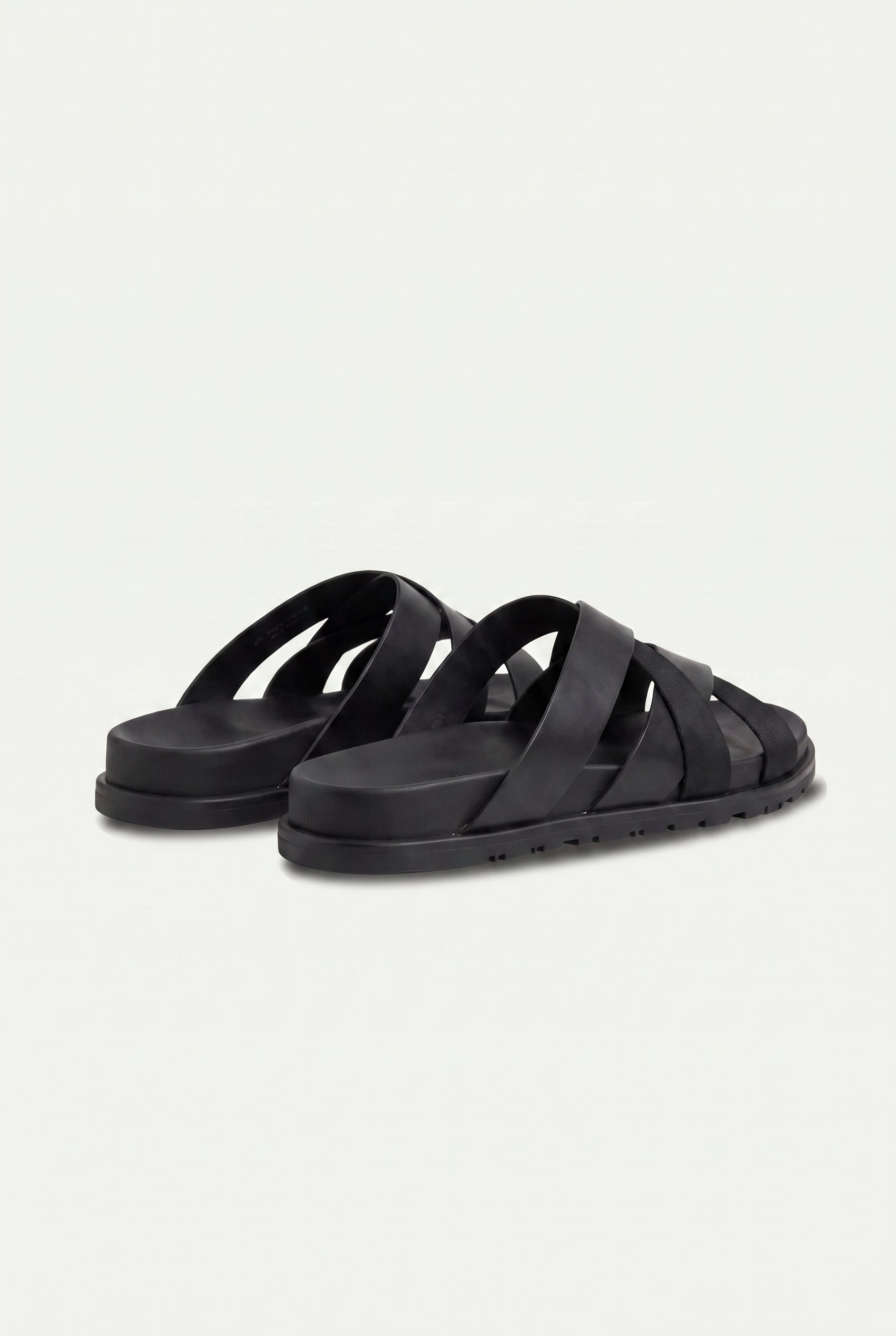 Mirsiani Leather Sandal Black
