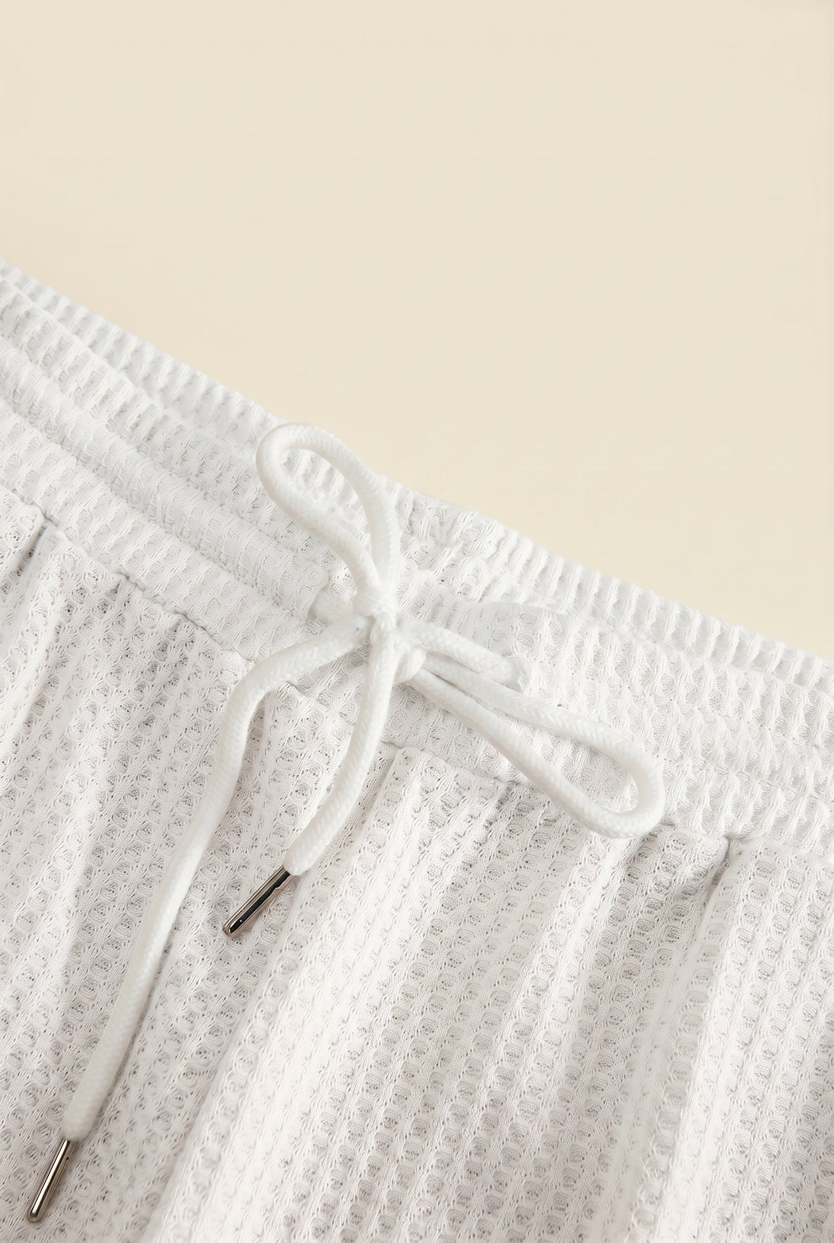 Linen Summer Set – Sand & White