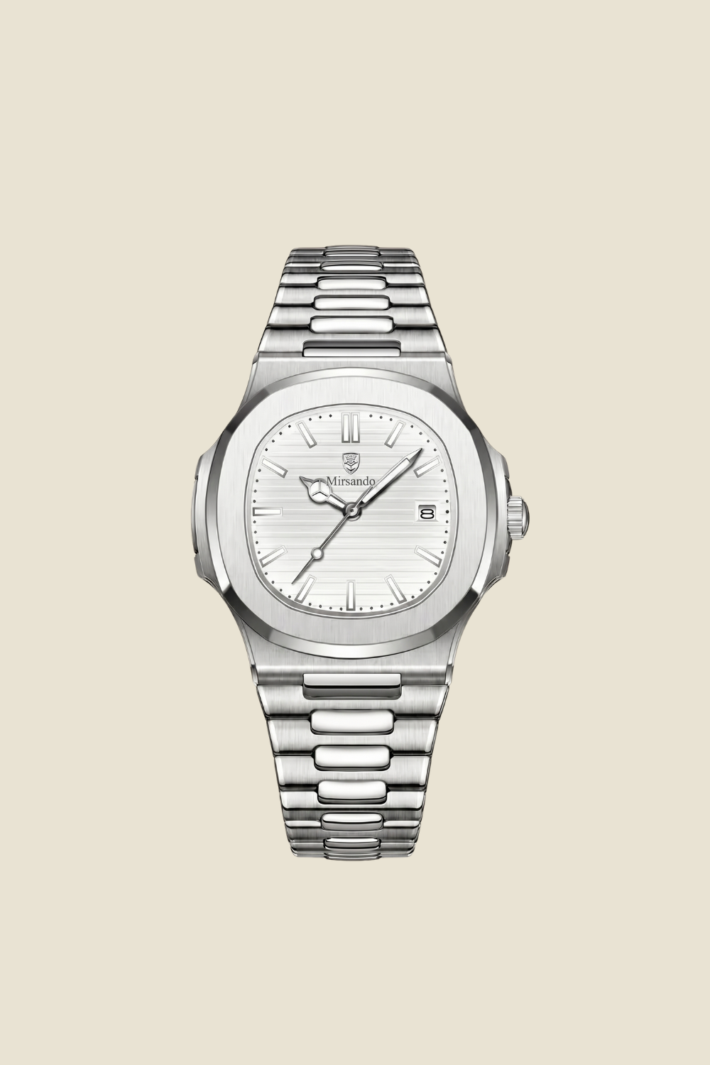 Geneva Waterproof Watch White