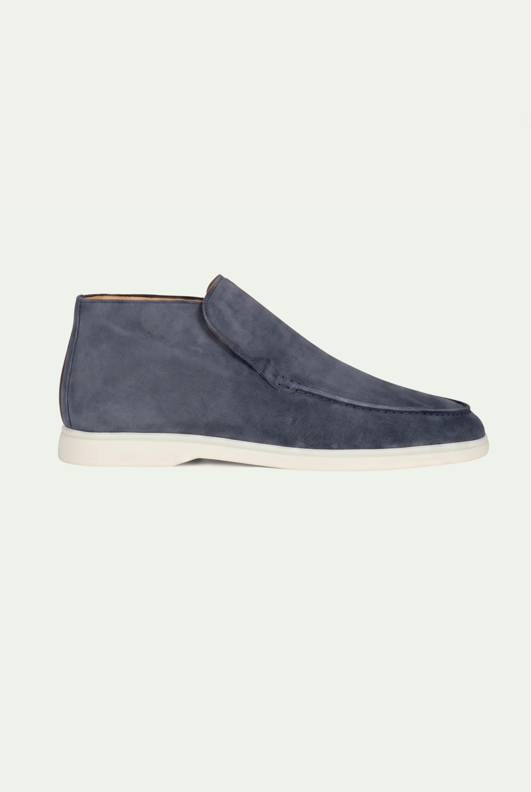 Dark Blue High Top Loafer