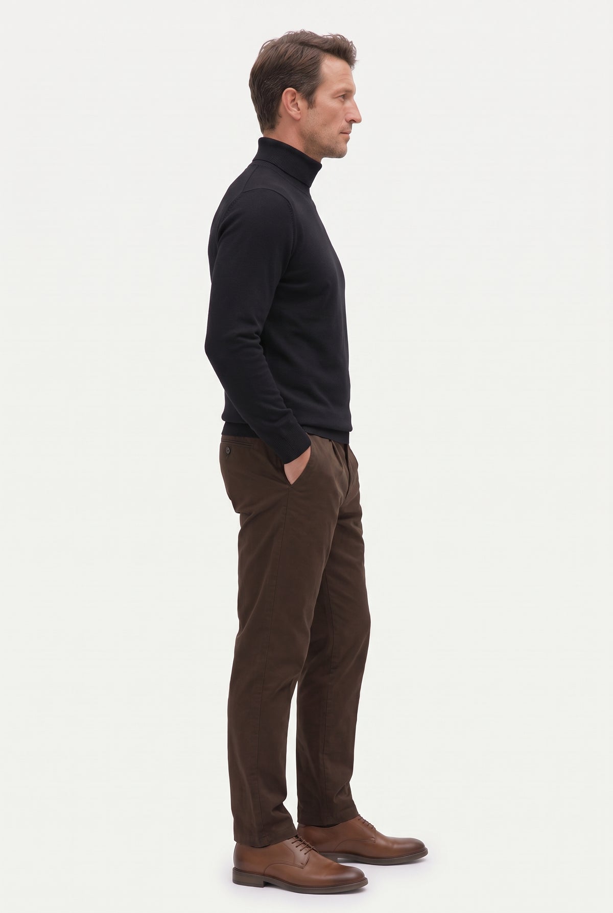 Mirsino Mongolian Cashmere Sweater Black