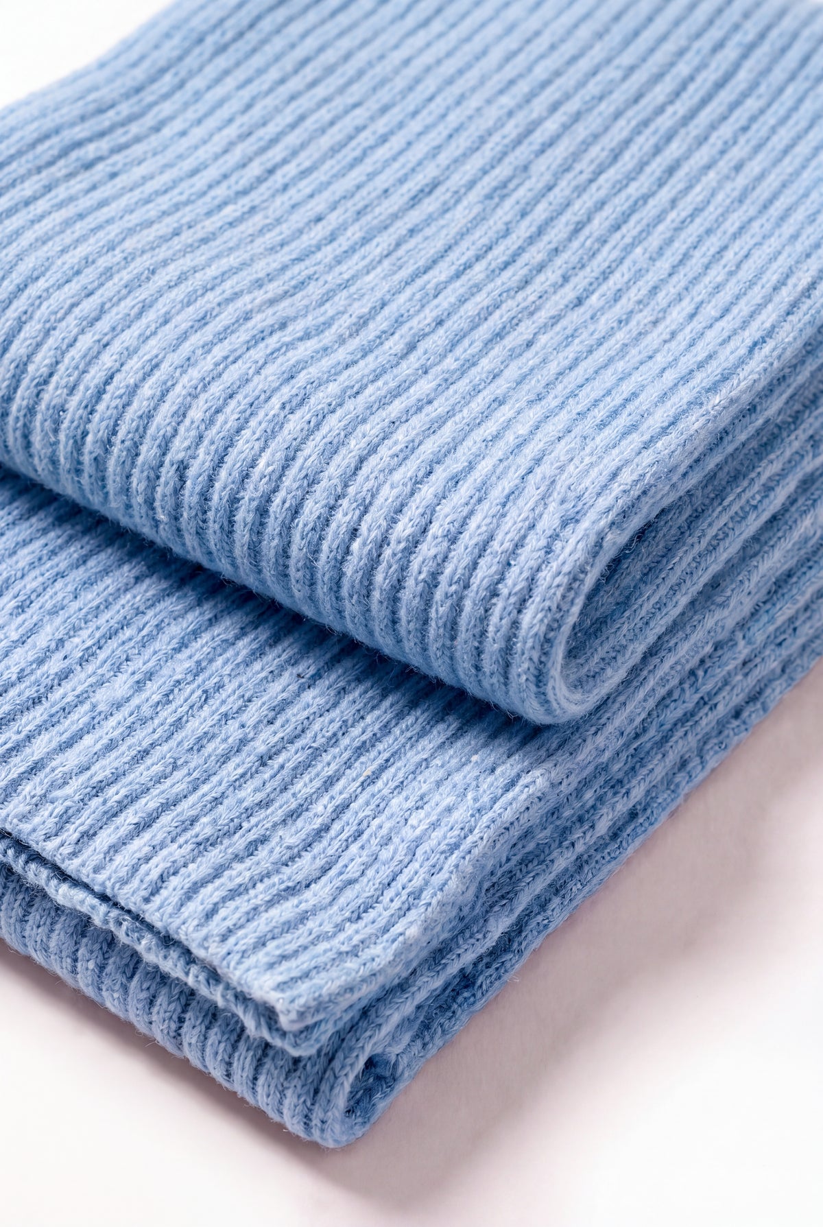Light Blue Merino Wool Winter Set