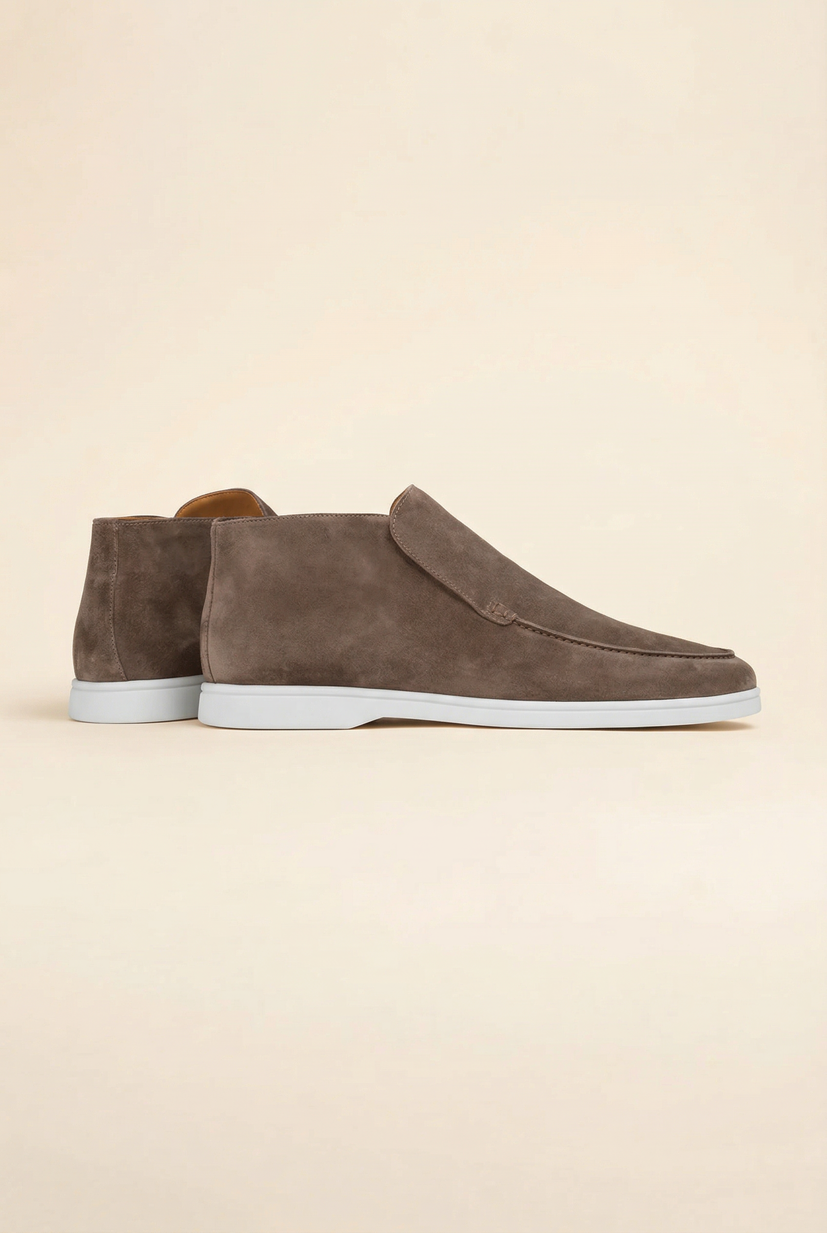 Brown High Top Loafer
