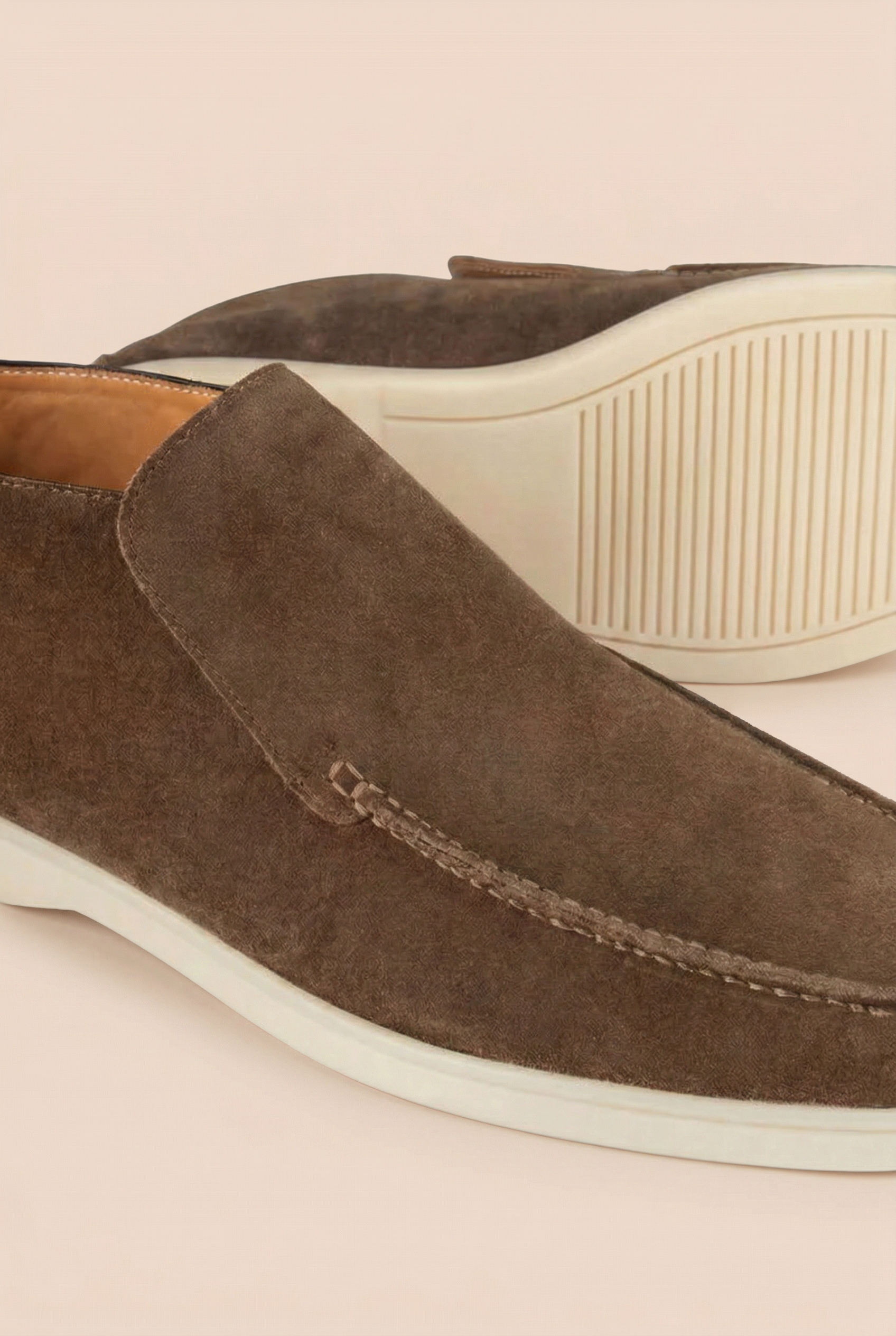 Brown High Top Loafer