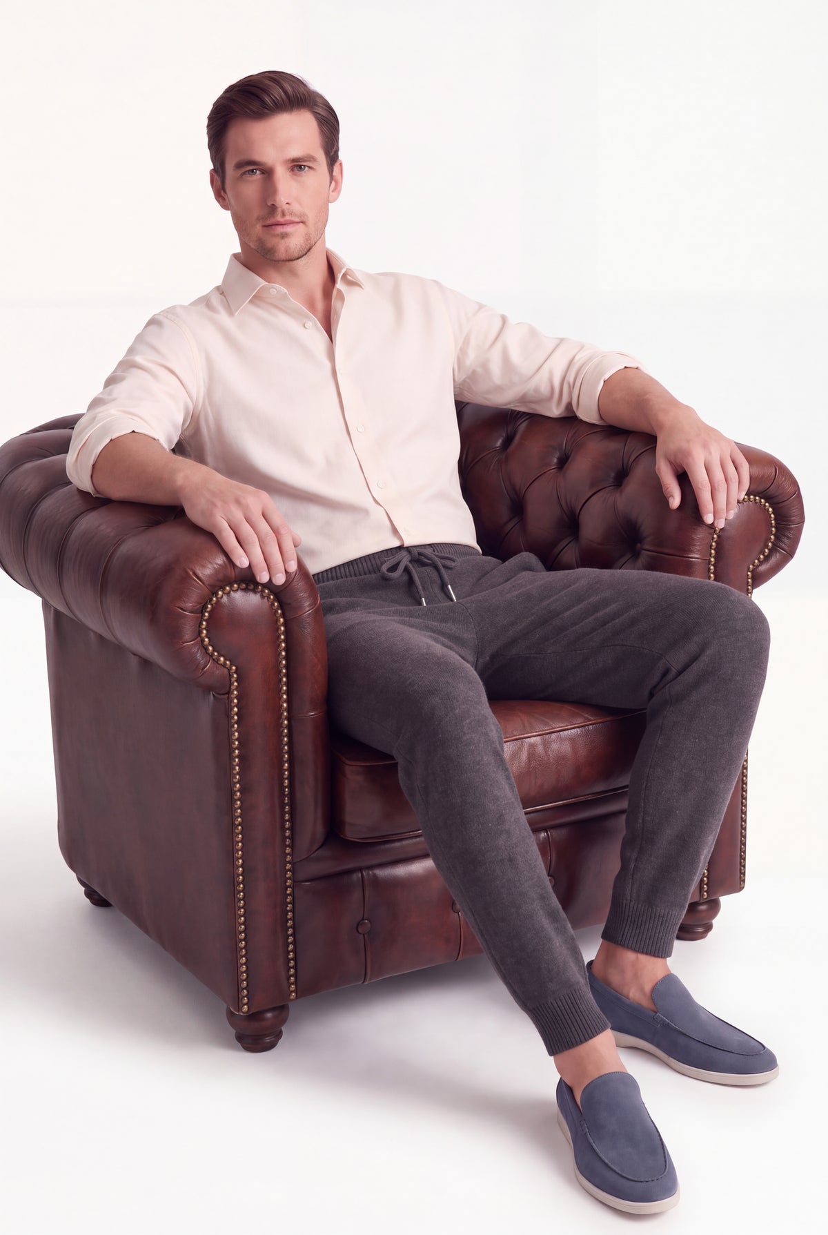 Mirsino Trousers Dark Grey
