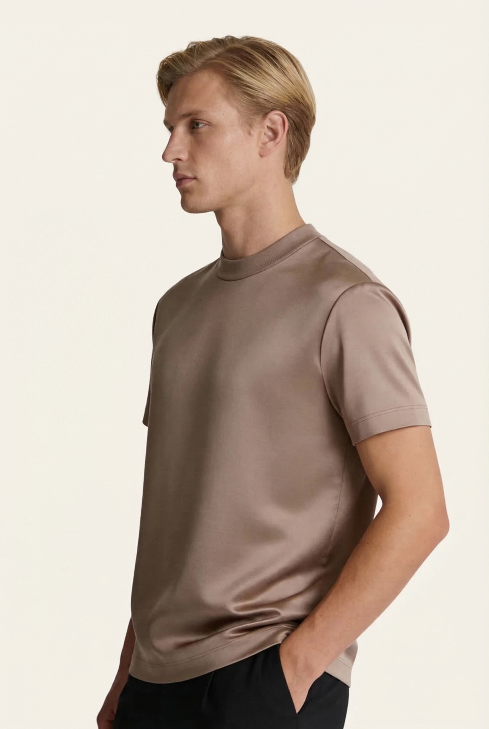 Taupe Imperial Tee