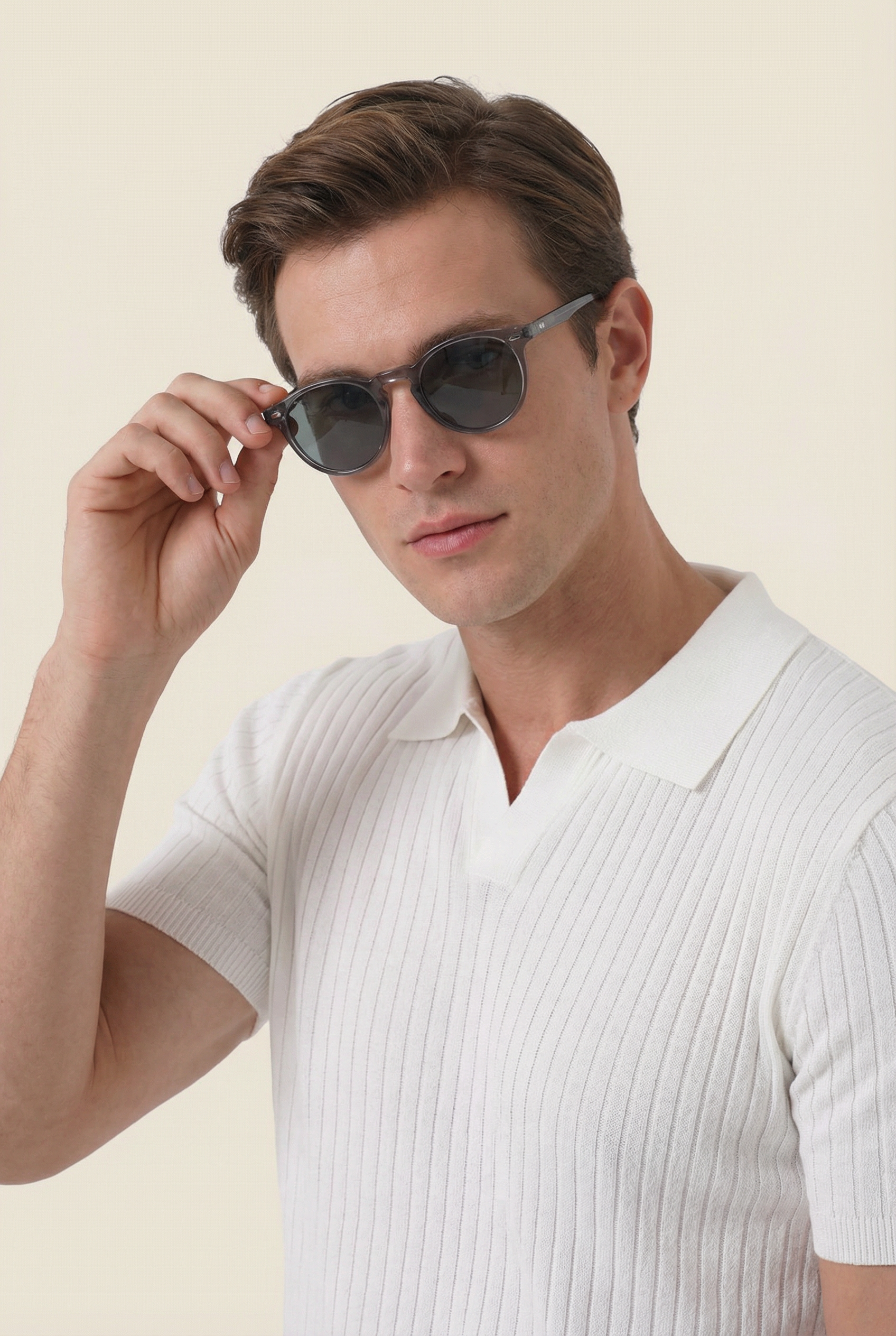 Old Money Sunglasses Lava Gray
