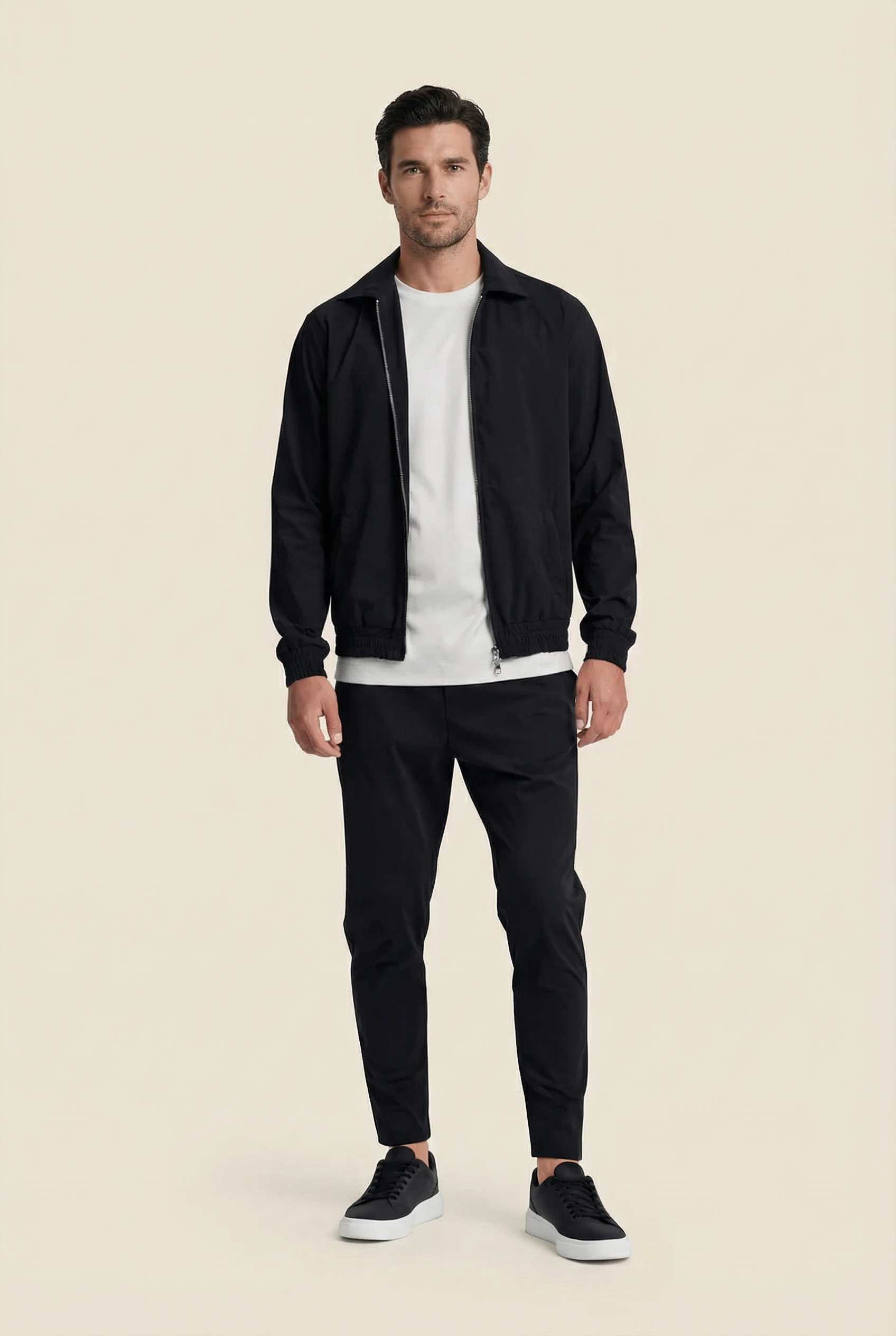 Onyx Black Tech Pants