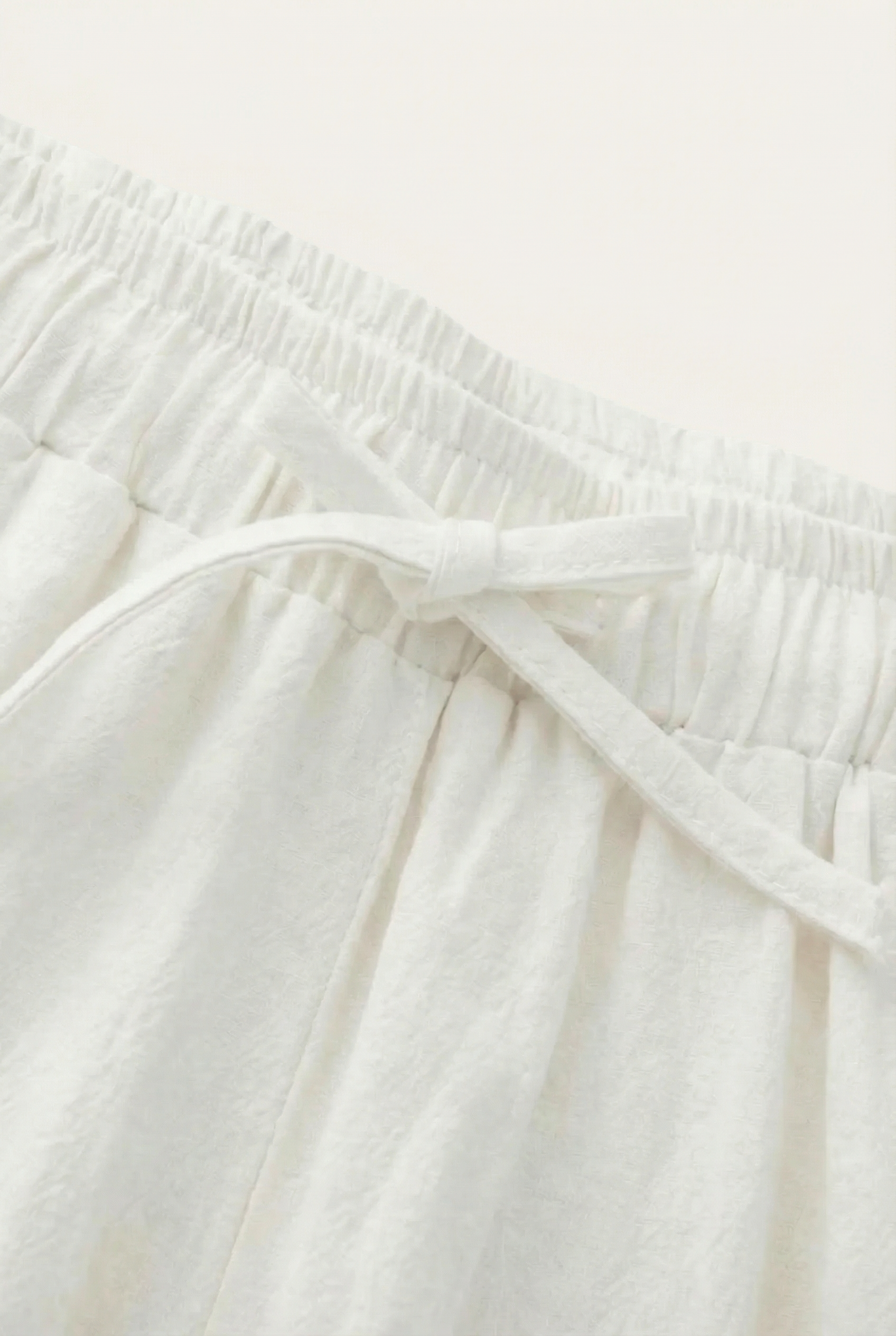 Linen Pantalon White