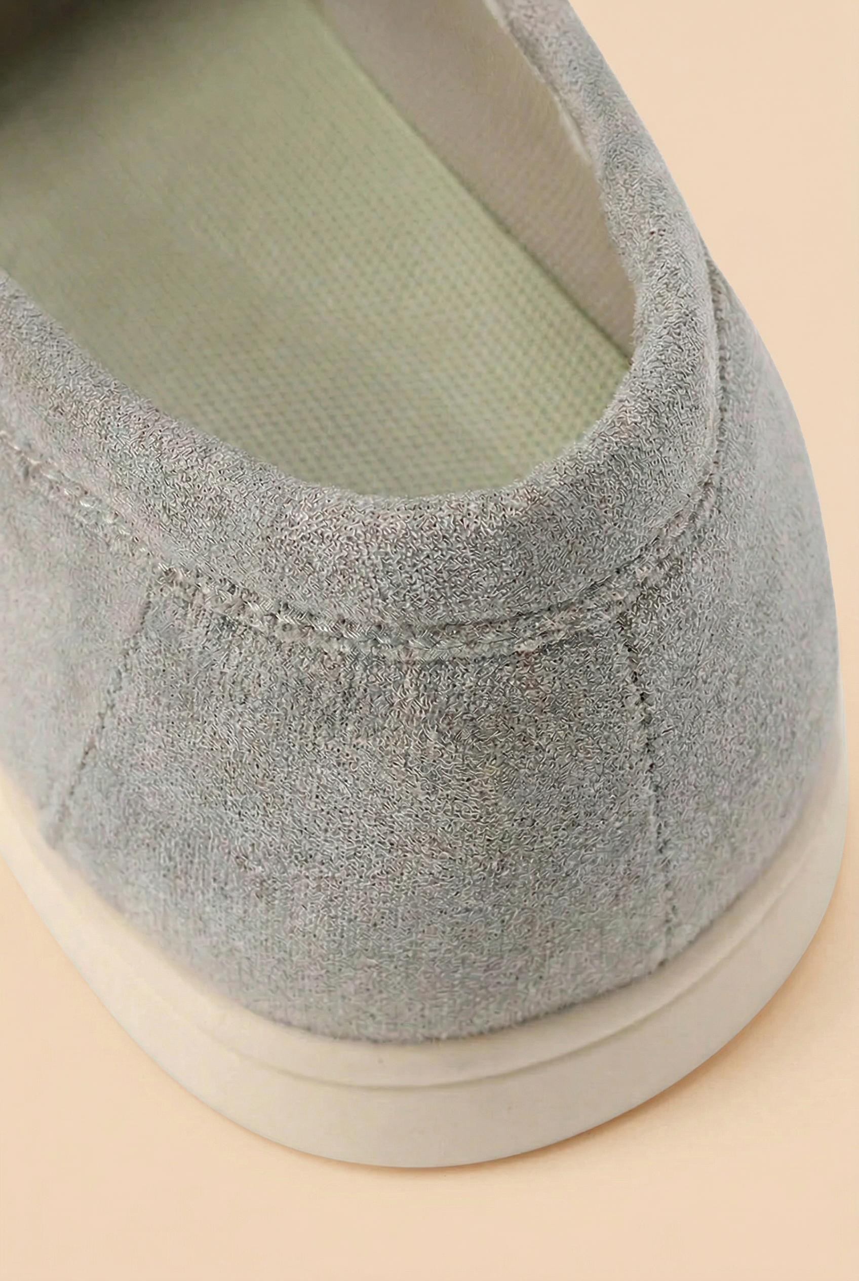 Old Money Suede Loafers Grey