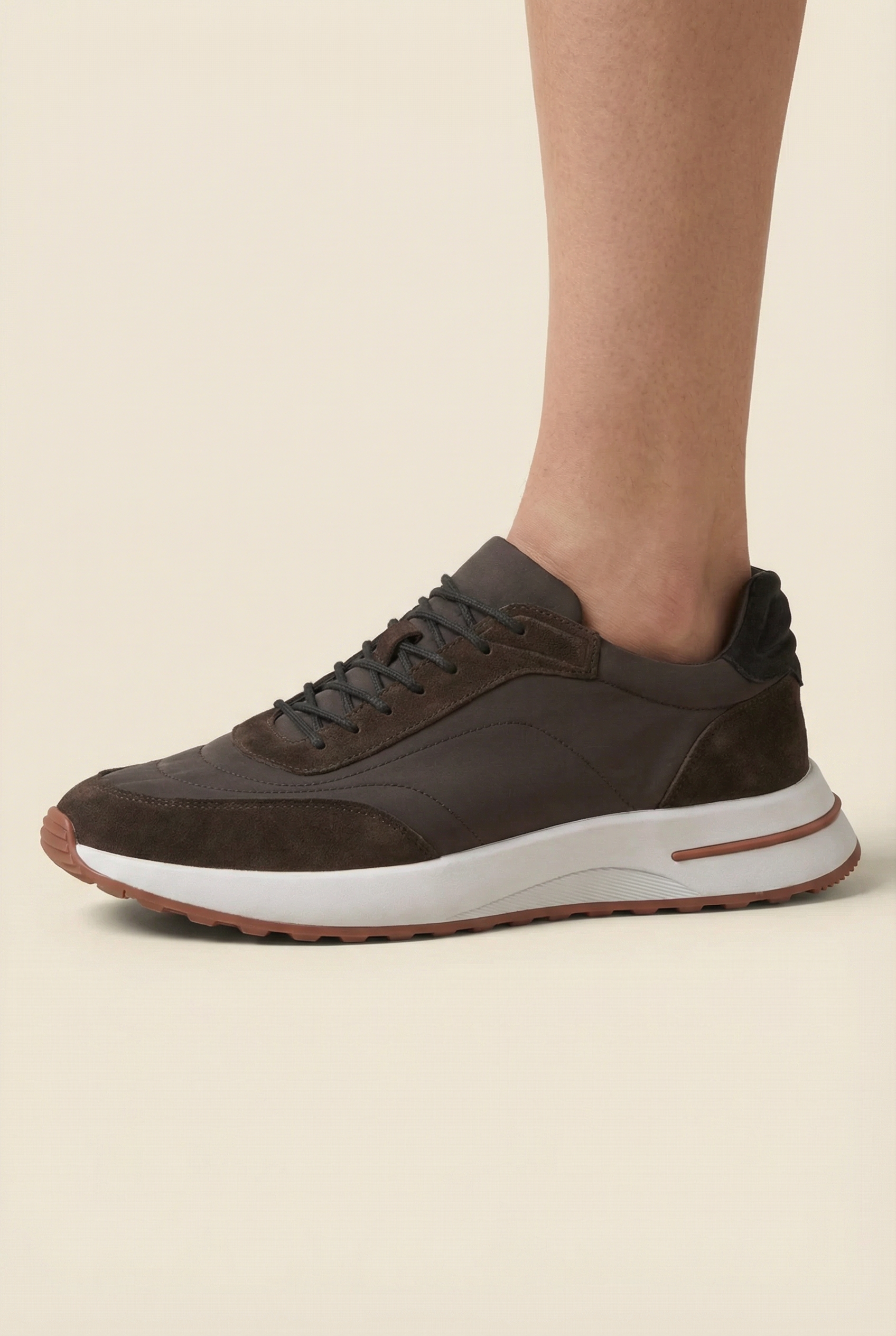 Mirsofino Sneaker Suede Brown