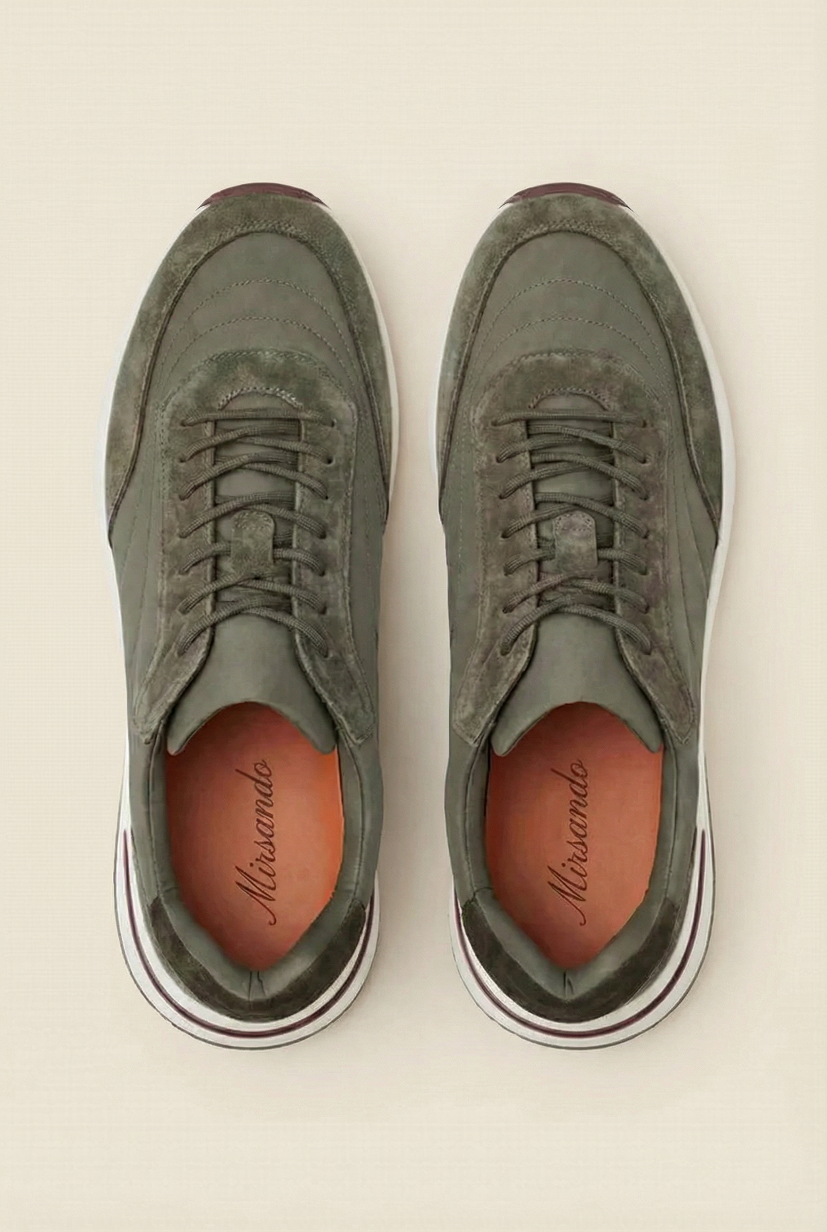 Mirsofino Sneaker Suede Olive