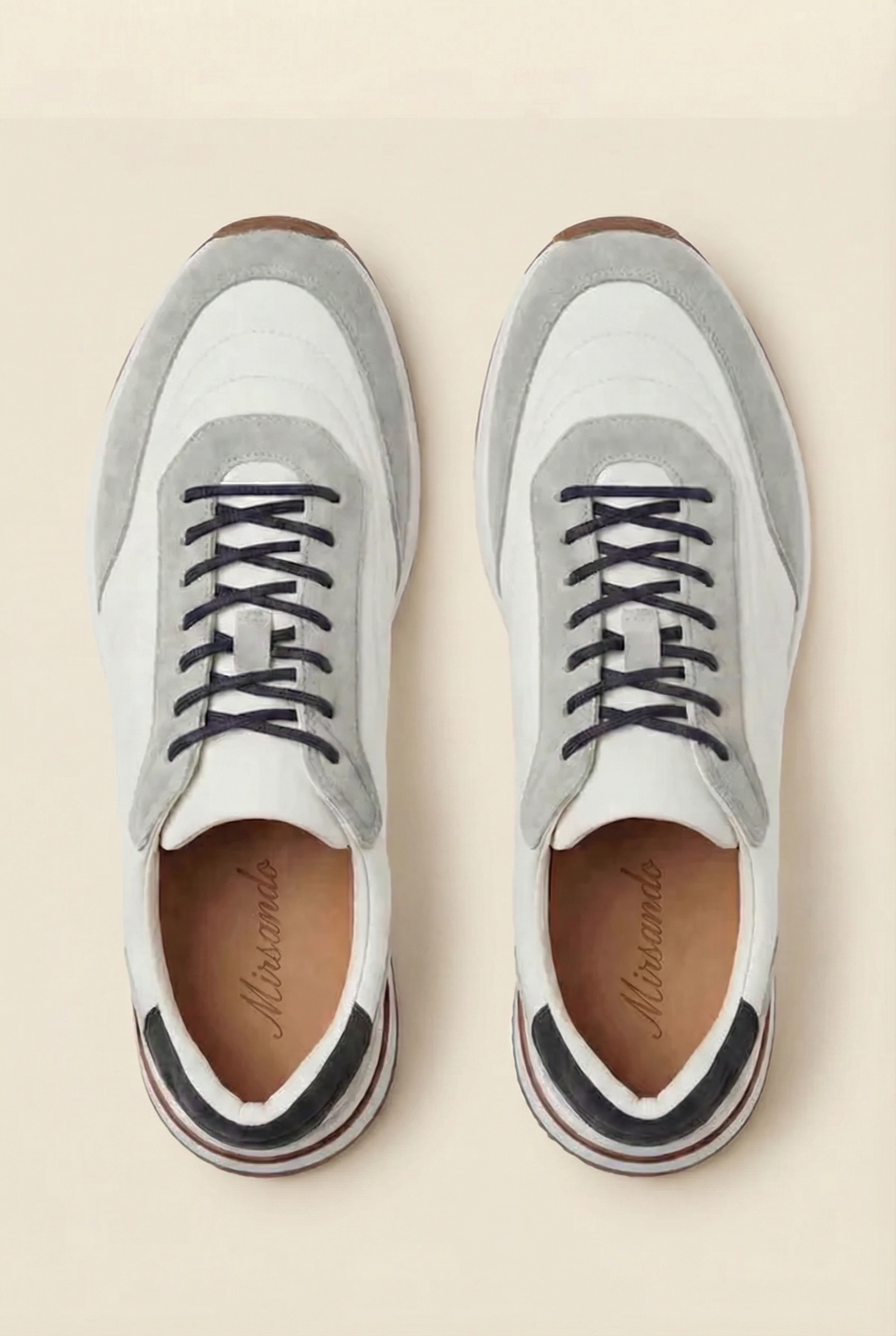 Mirsofino Sneaker Suede White
