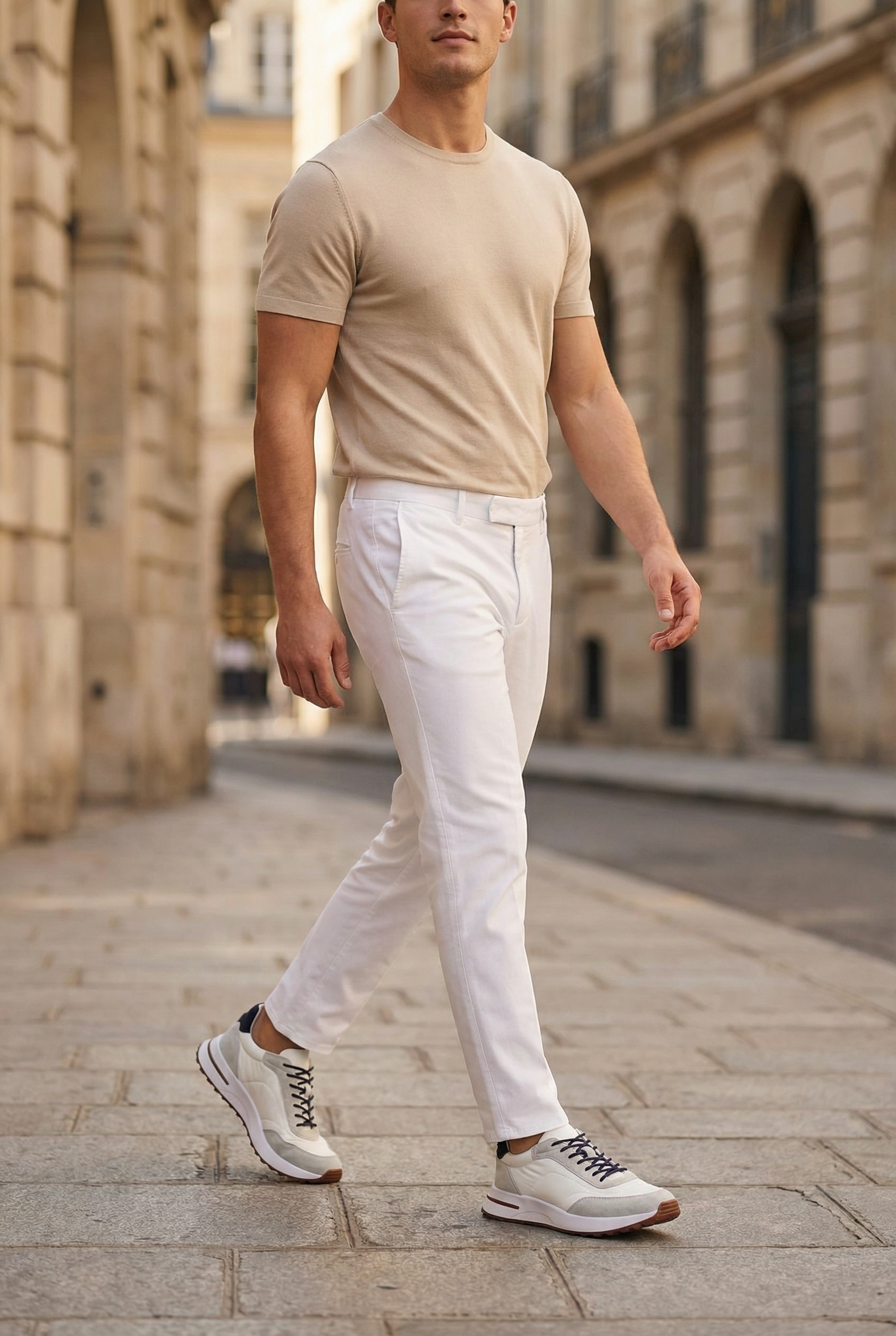 Mirsofino Sneaker Suede White