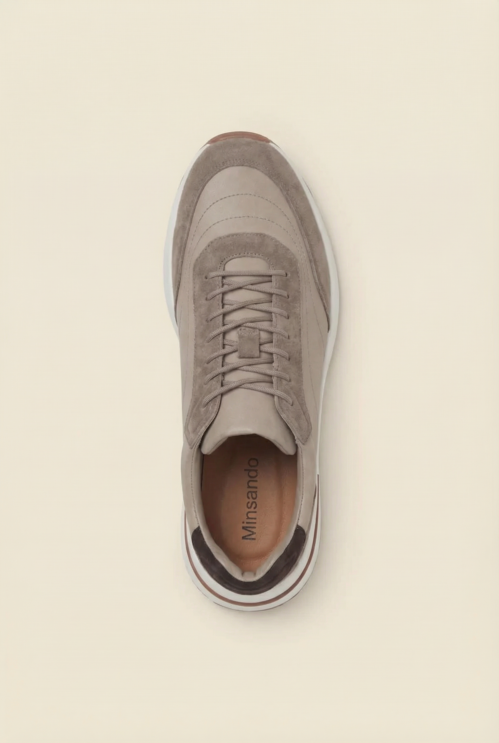 Mirsofino Sneaker Suede Ash Grey