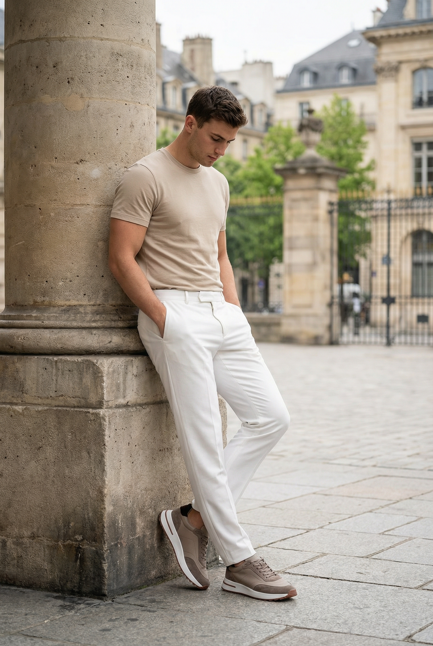 Mirsofino Sneaker Suede Ash Grey