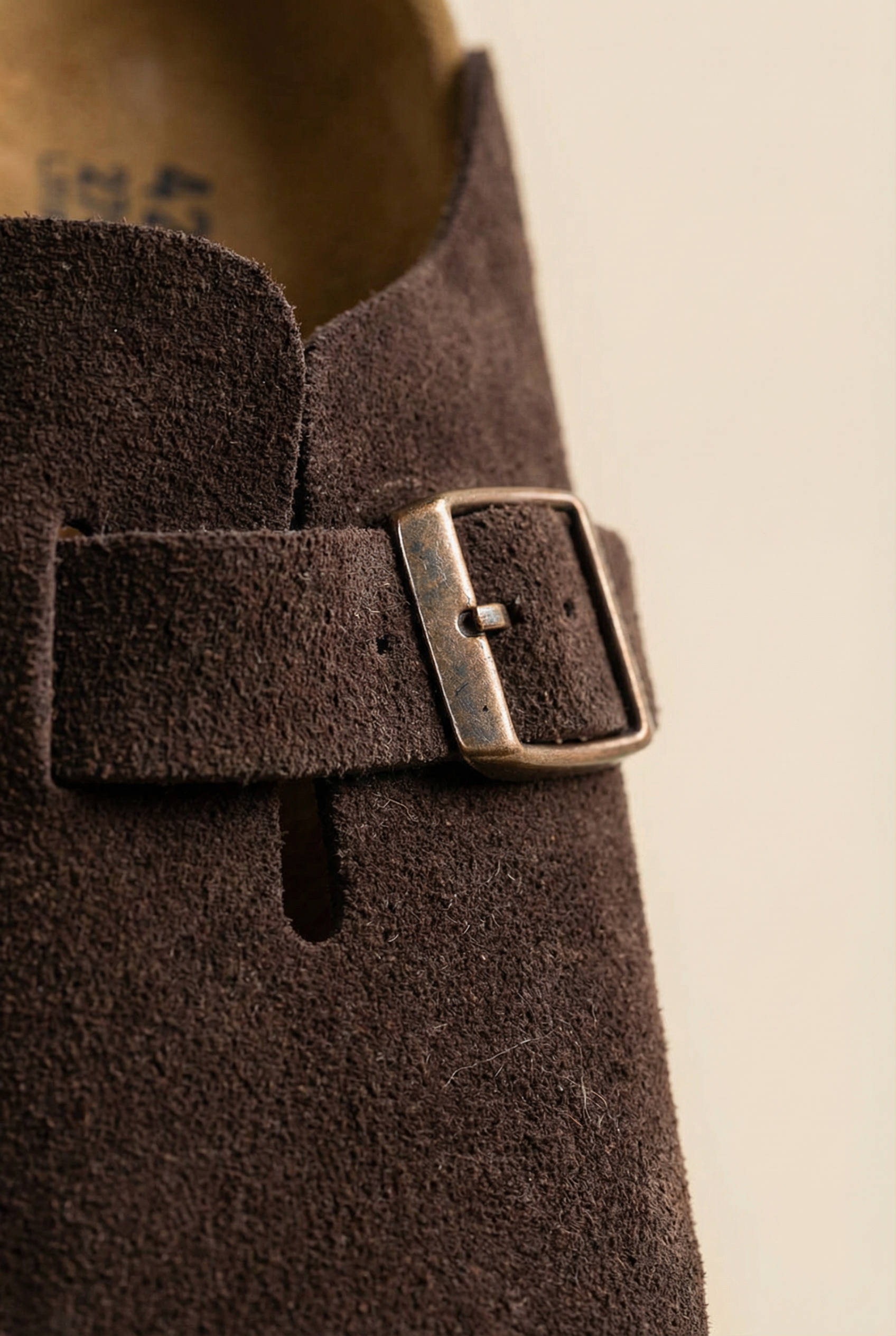 Old Money Suede Clogs Brown