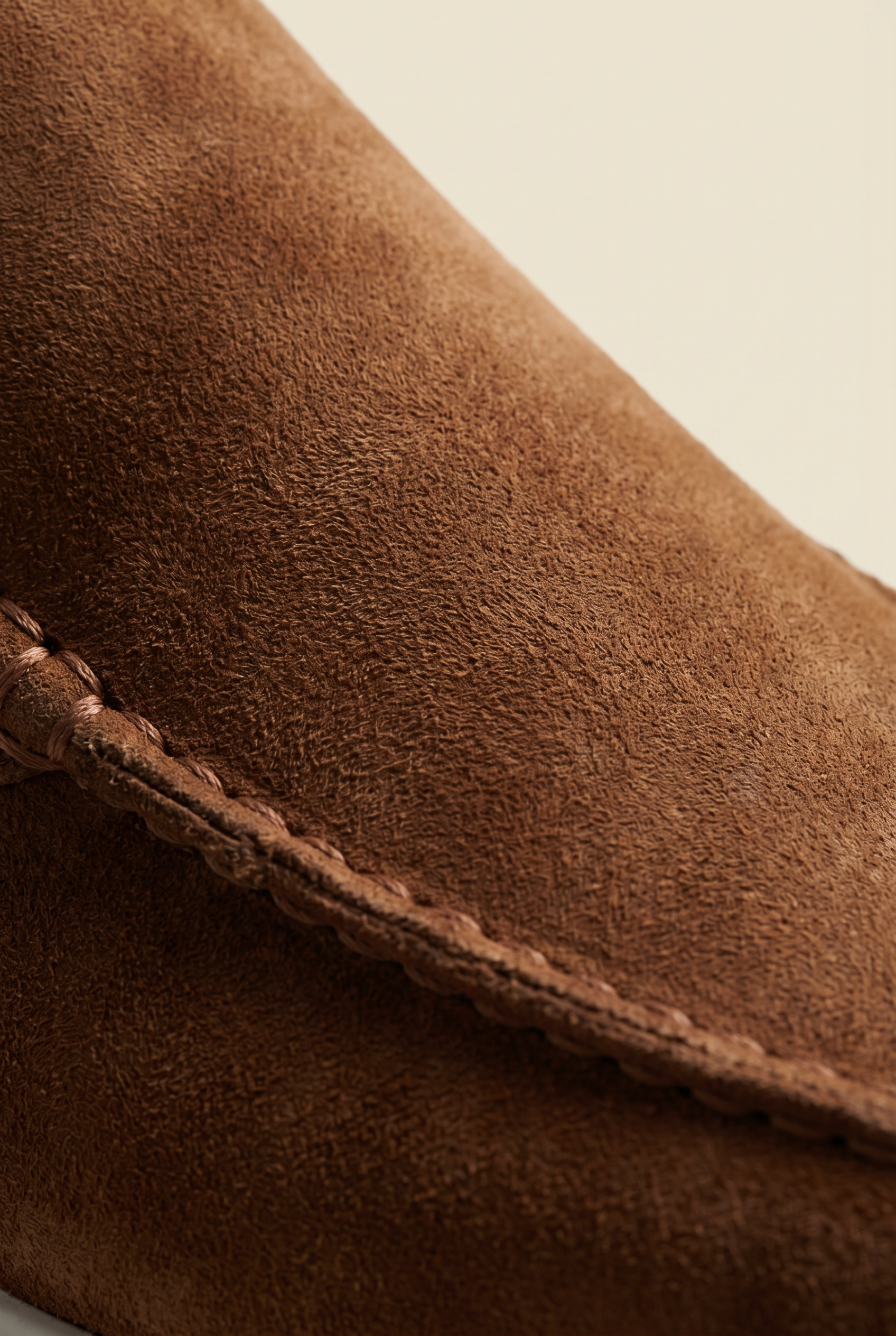 Yacht Loafer Suede Mule Tan