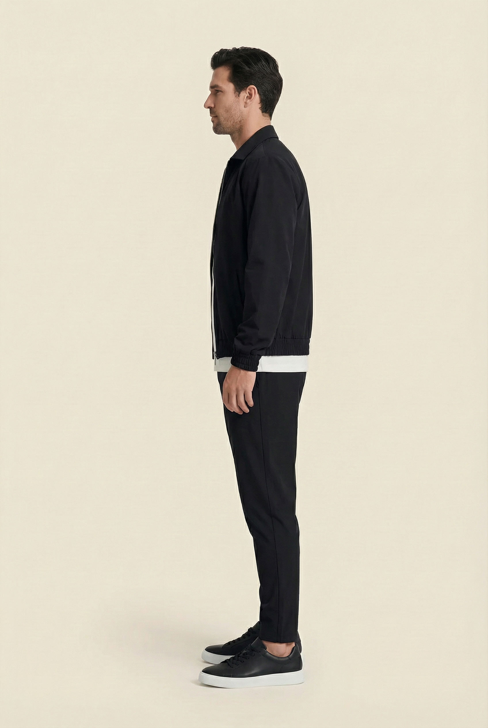 Onyx Black Tech Pants