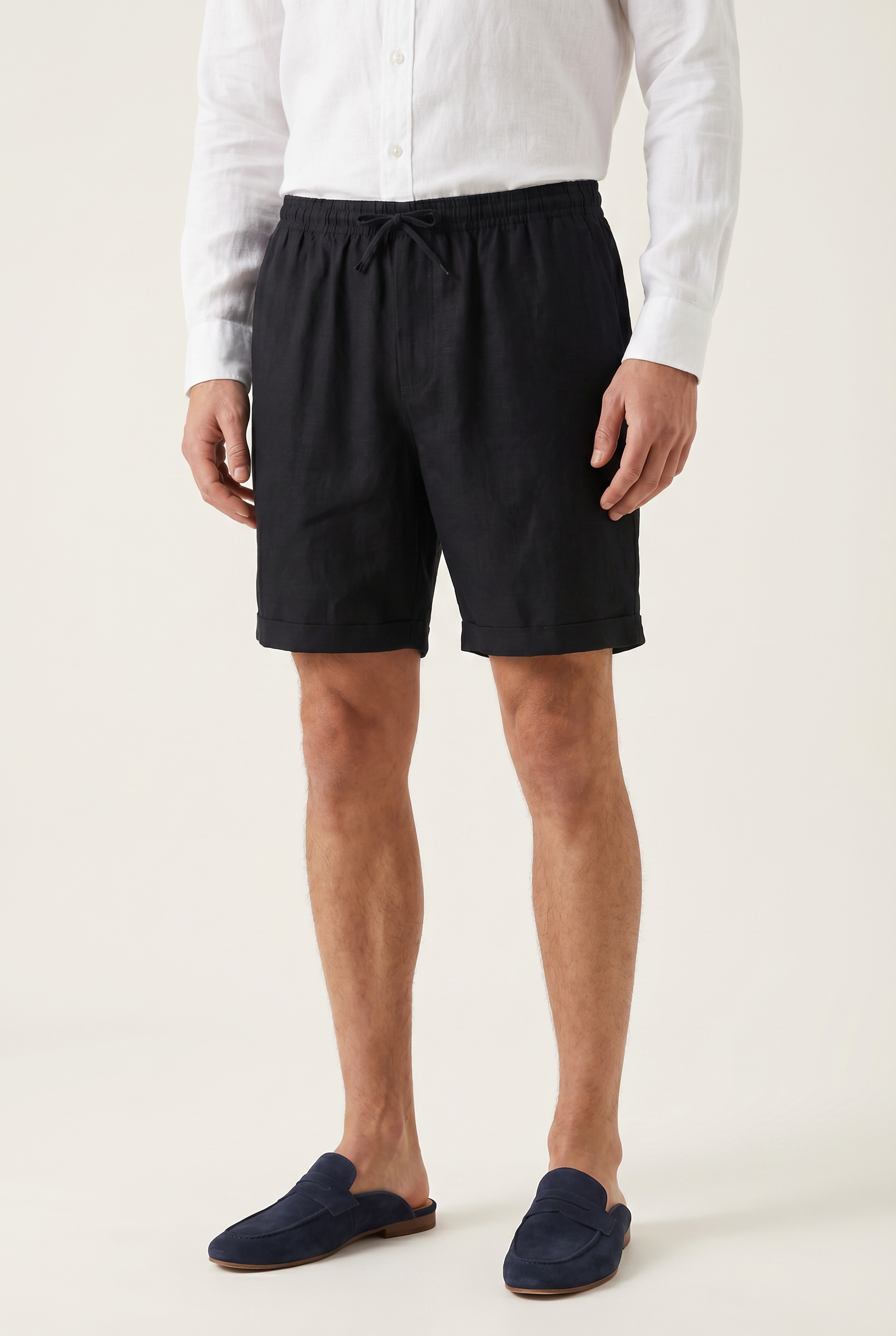 Mirsando Linen Short Black