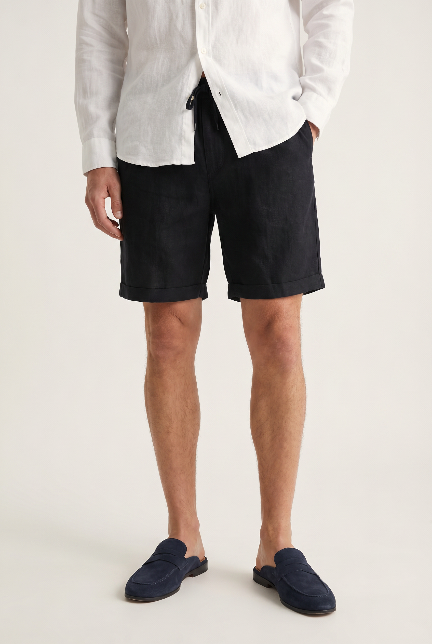Mirsando Linen Short Black