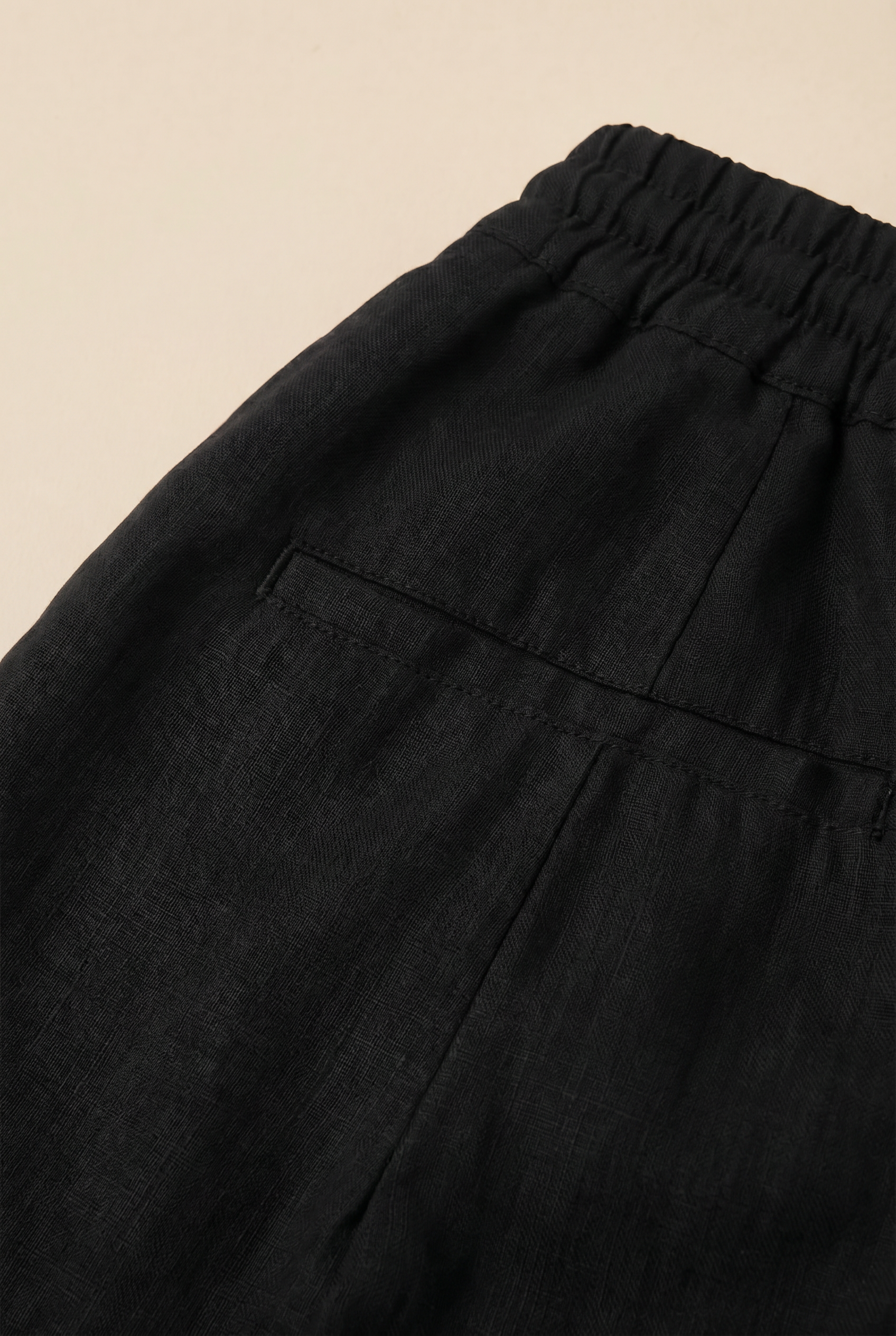 Mirsando Linen Short Black