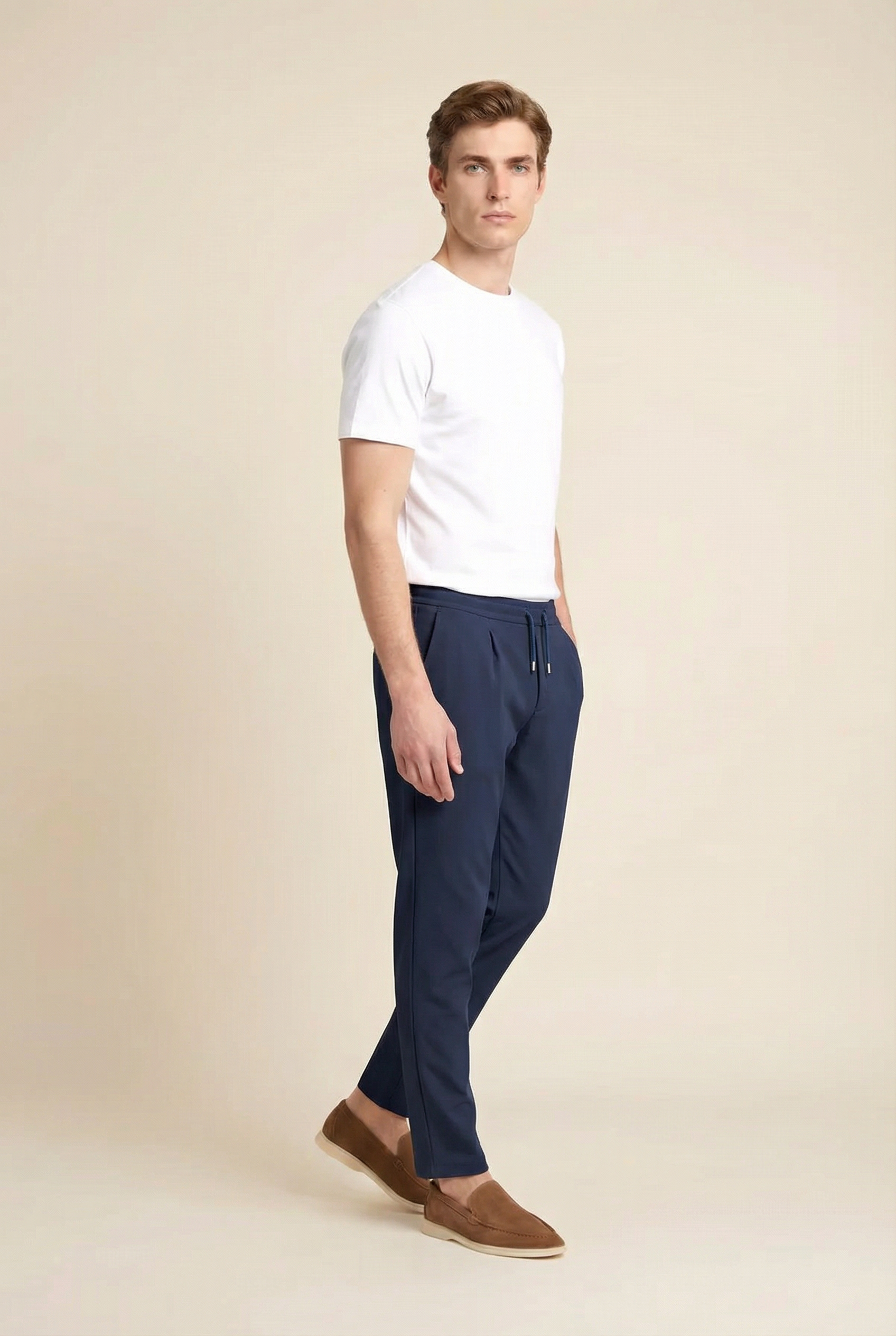 Midnight Blue Smart Pants