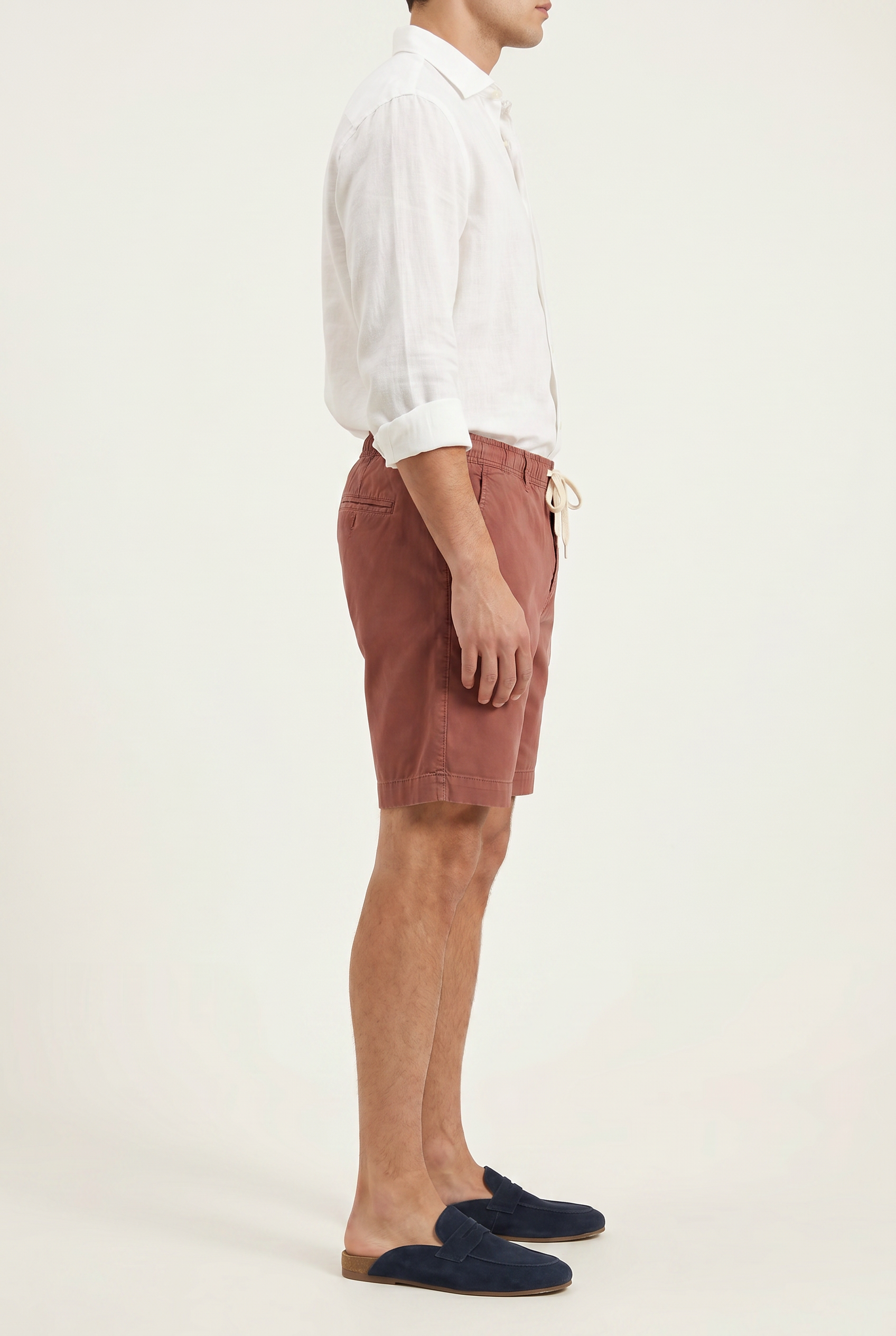 Dario™ Tailored Bermuda Shorts Orange