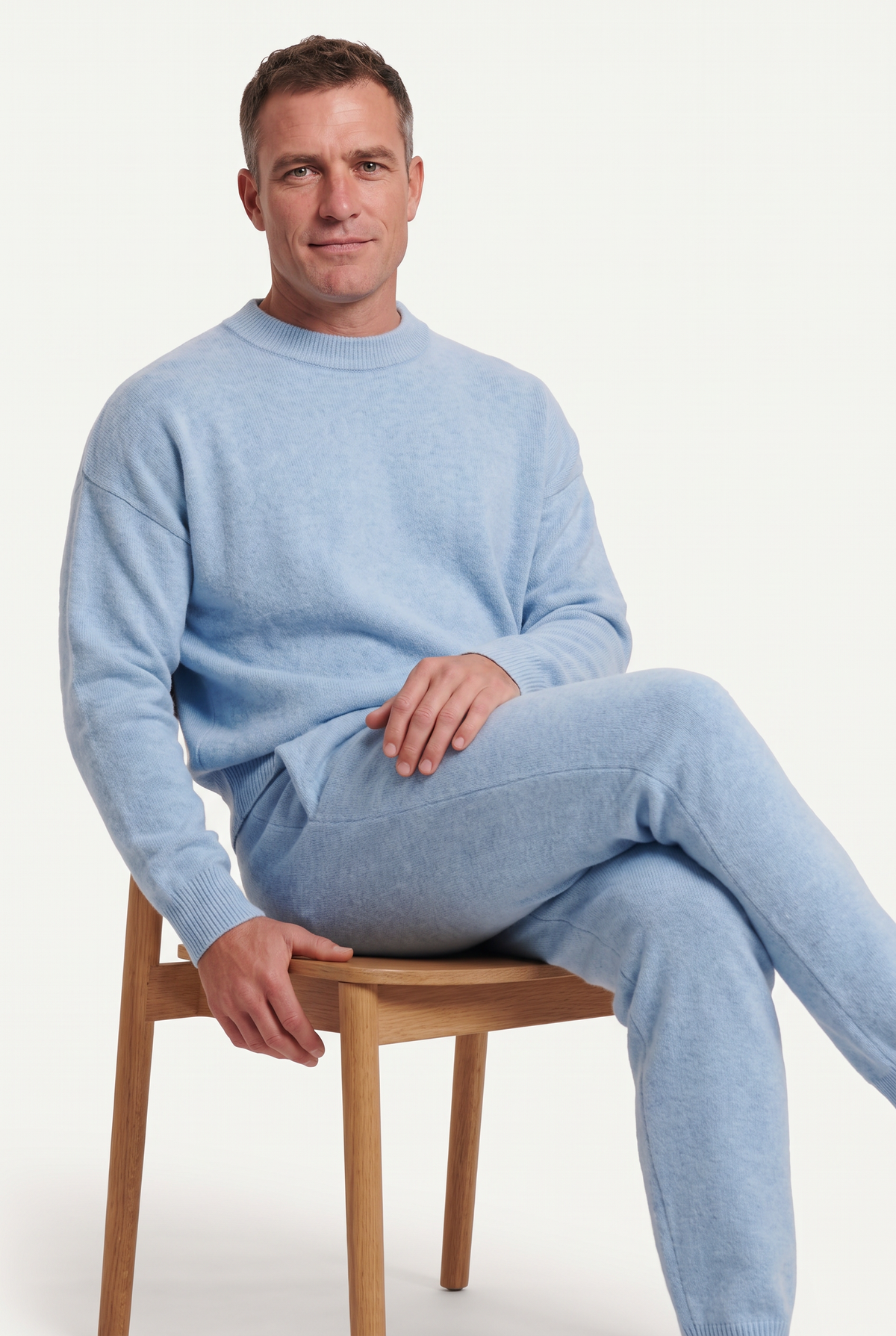 Mirsino Crewneck Sweater Blue