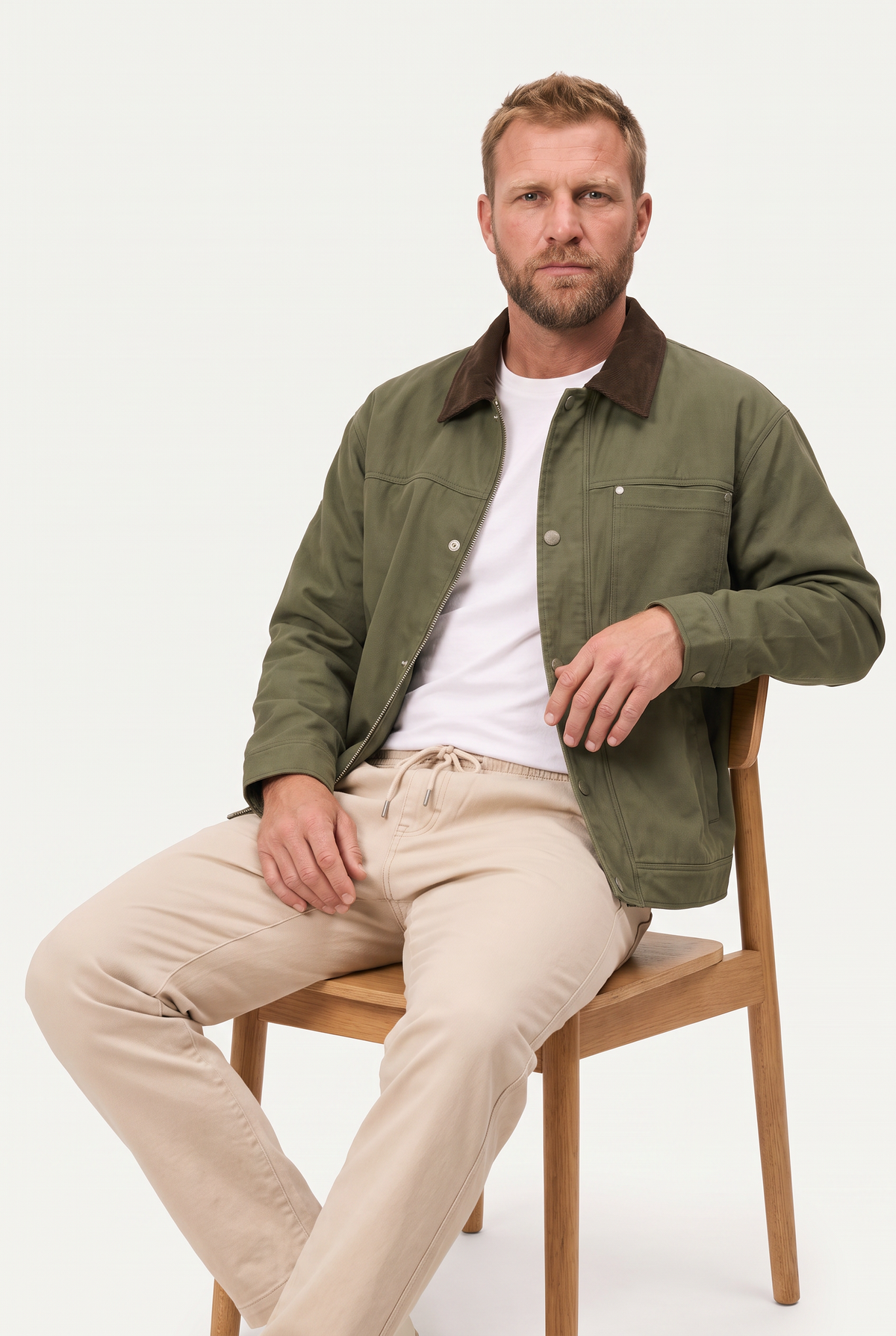 Mirsino Workwear Jacket Olive