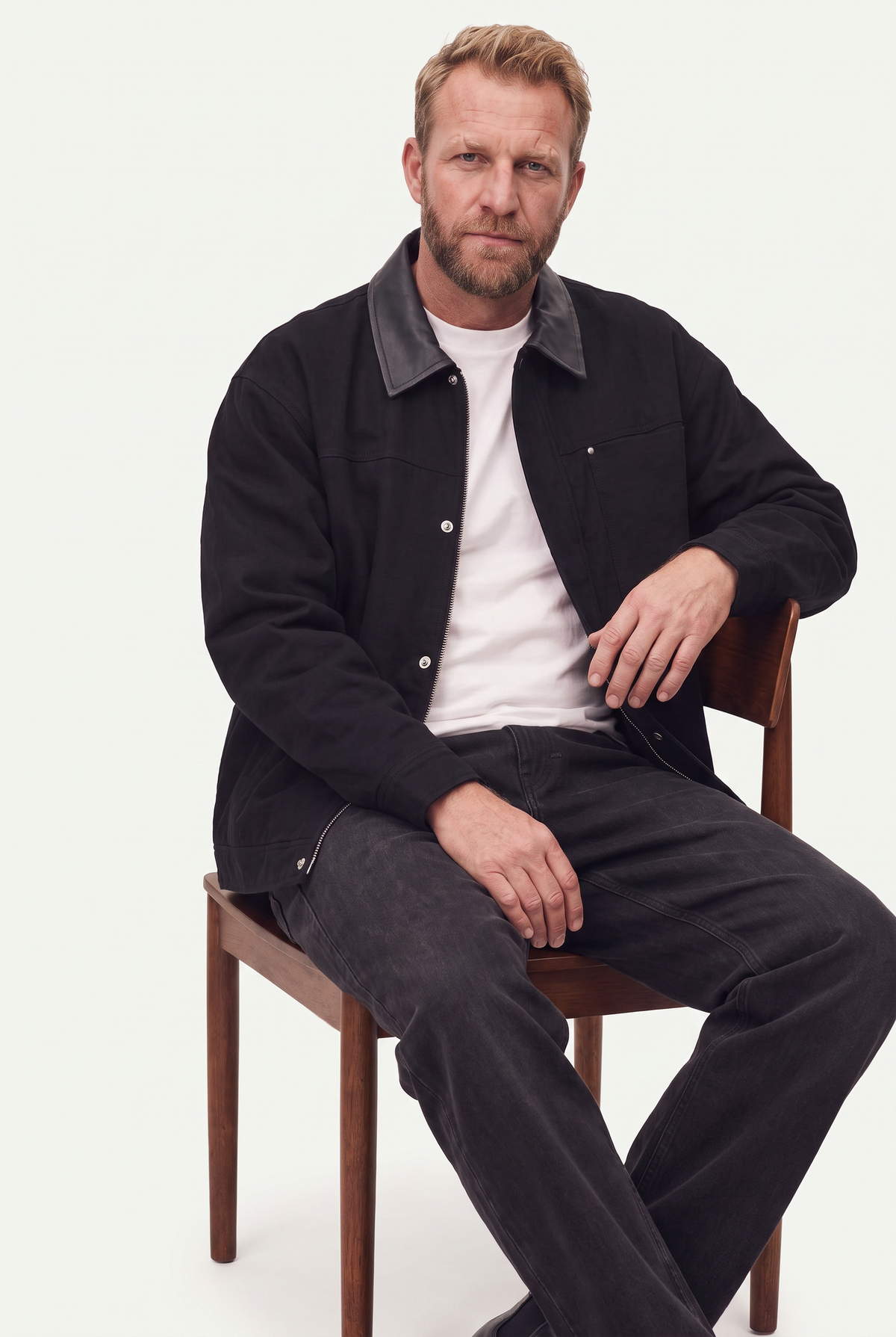 Mirsino Workwear Jacket Black
