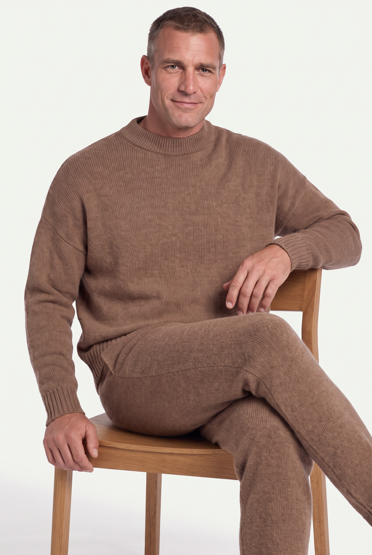 Mirsino Crewneck Sweater Brown