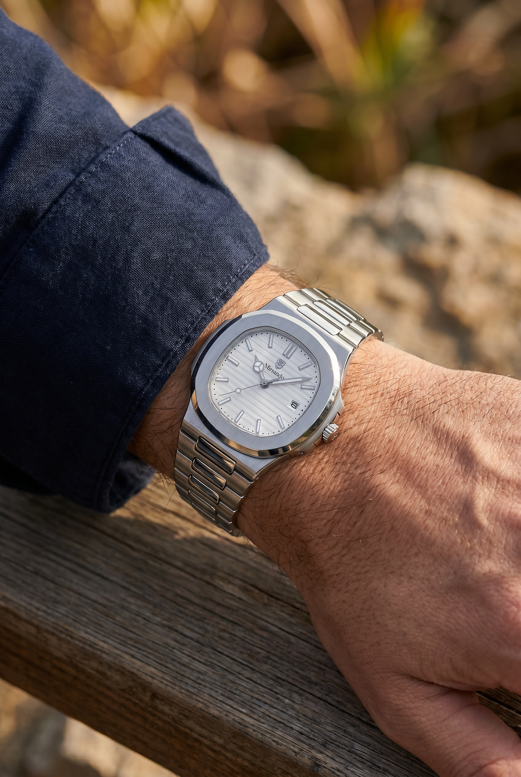 Geneva Waterproof Watch White