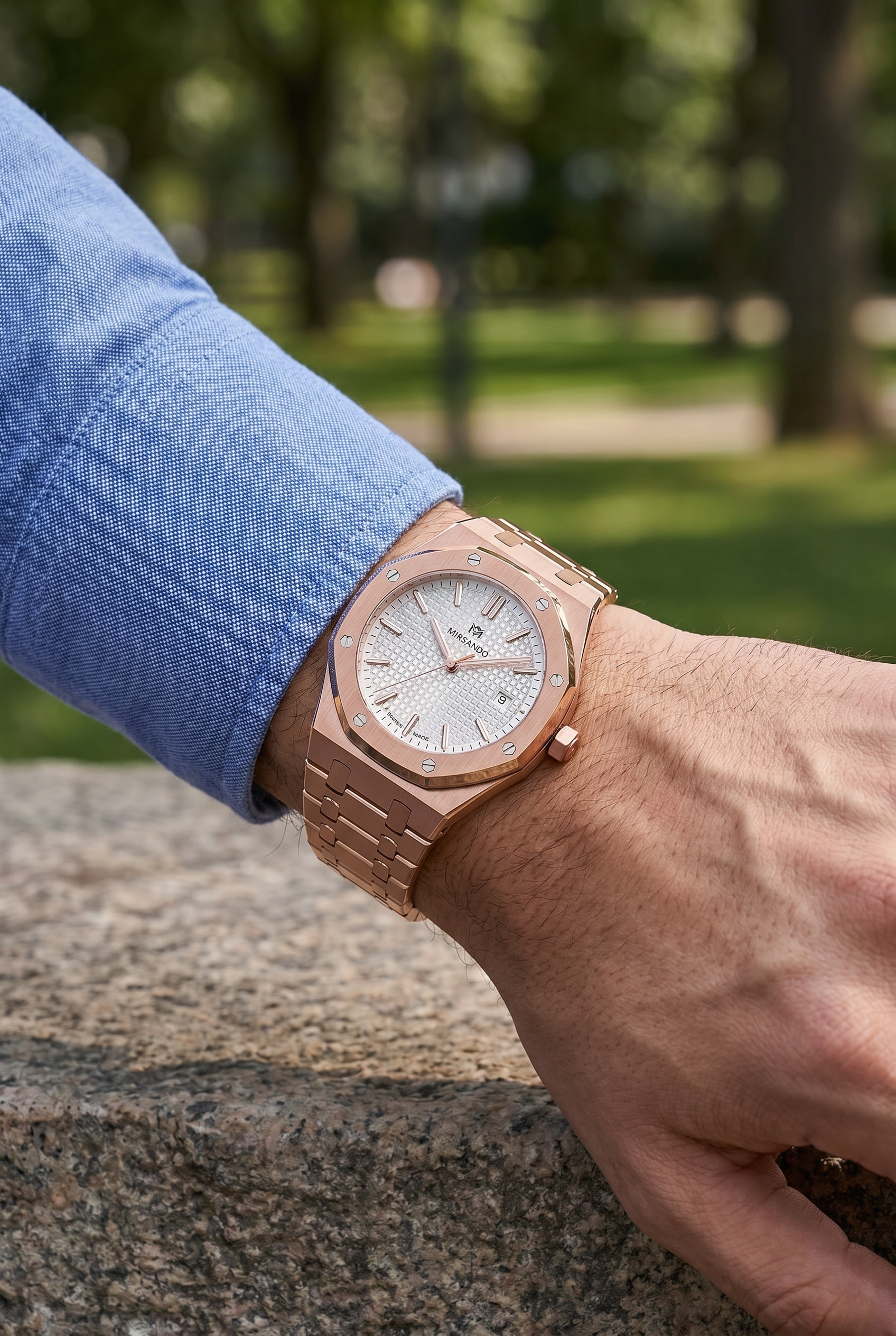 Santorini Elite Watch White