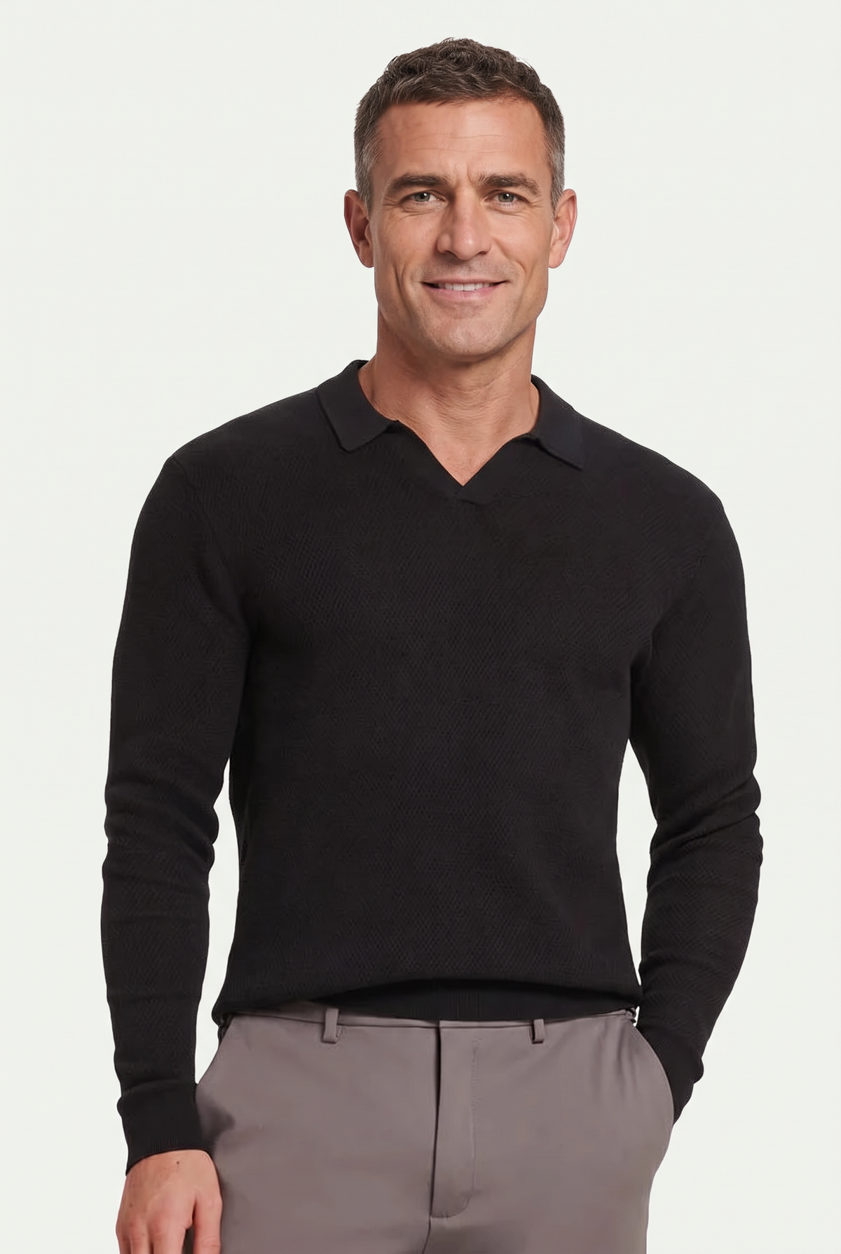 Mirsino Polo Sweater Black