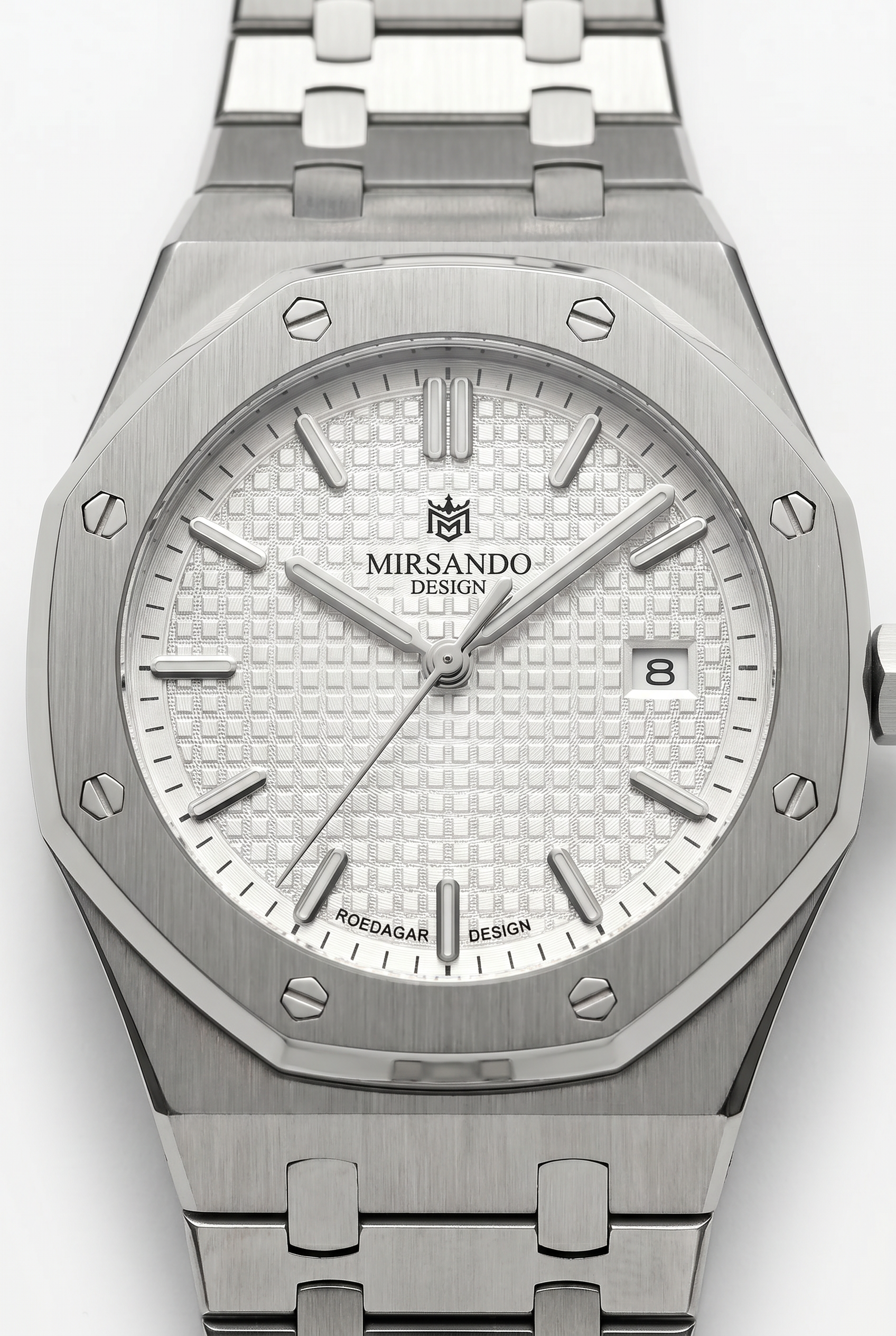 Santorini Elite Watch Silver