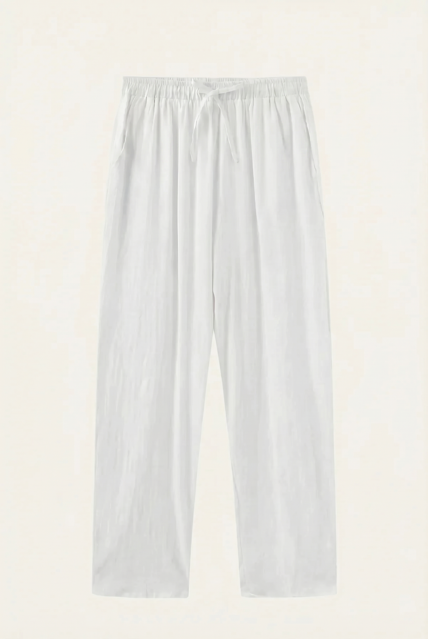 Linen Pantalon White