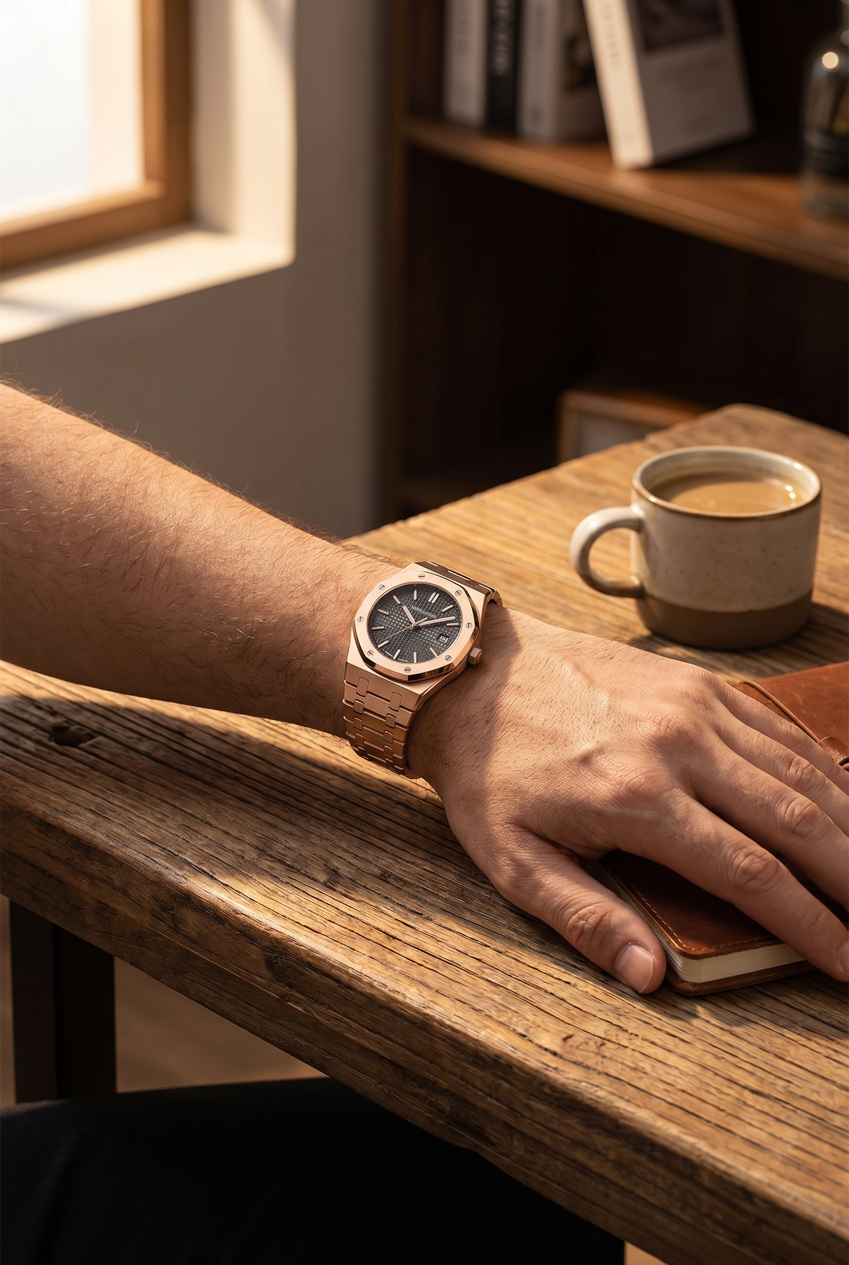Santorini Elite Watch Black