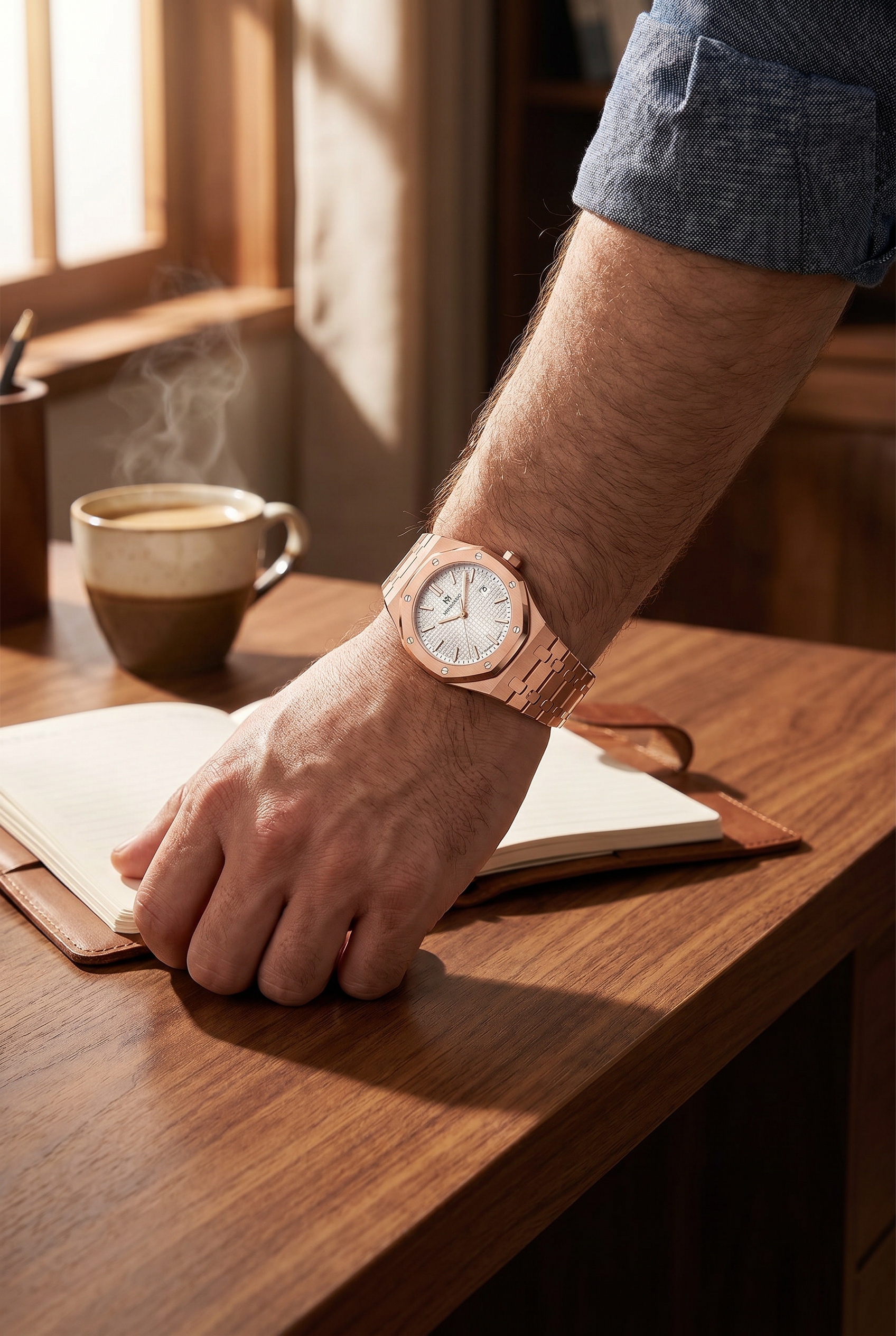 Santorini Elite Watch White